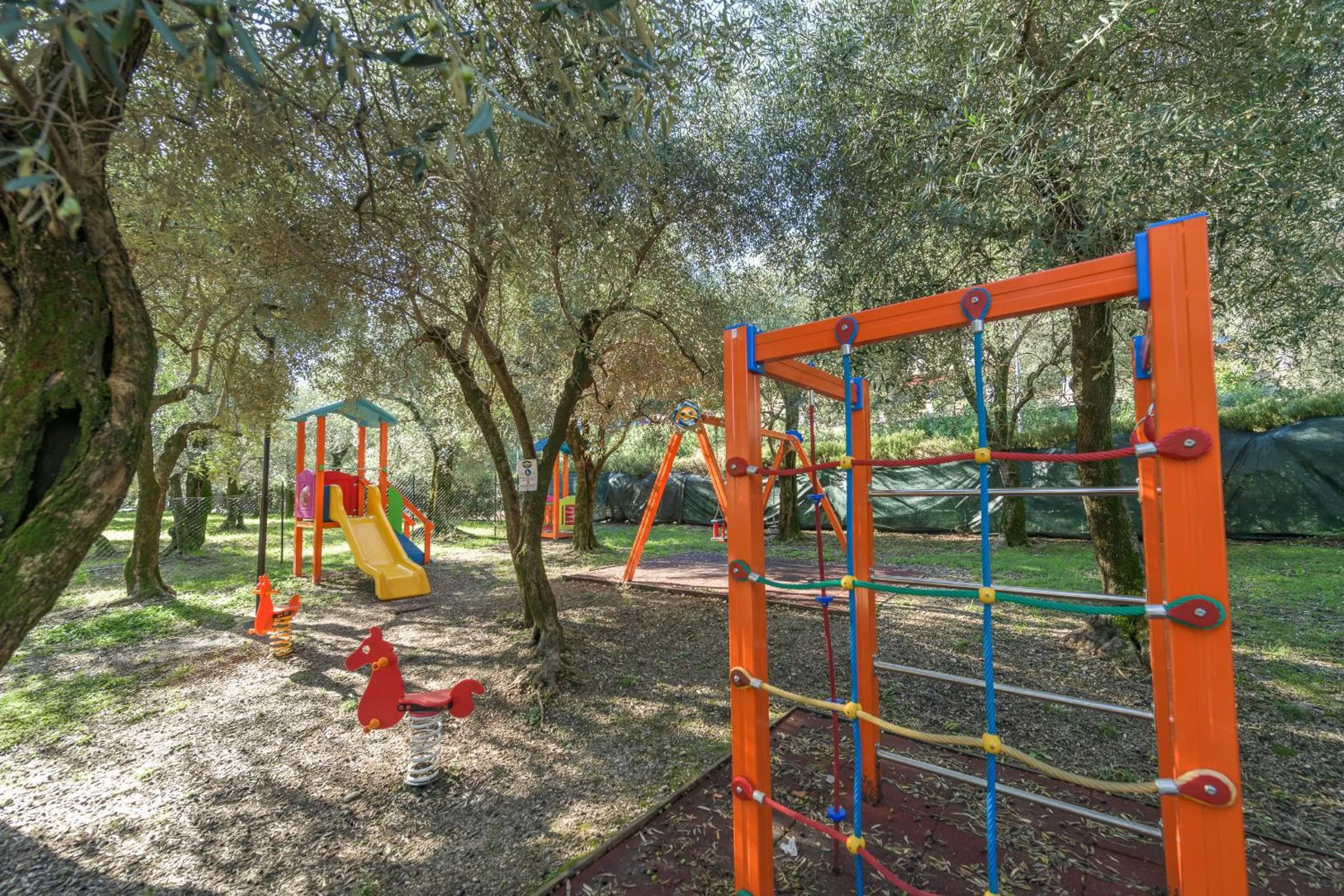 Children play ground in Camping Park Garda