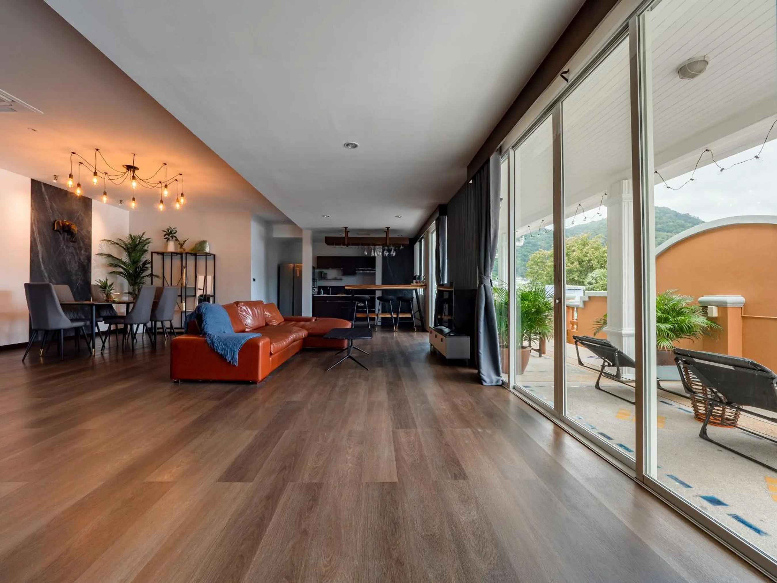 Living room in Grand Penthouse by Grand Orlov Apart