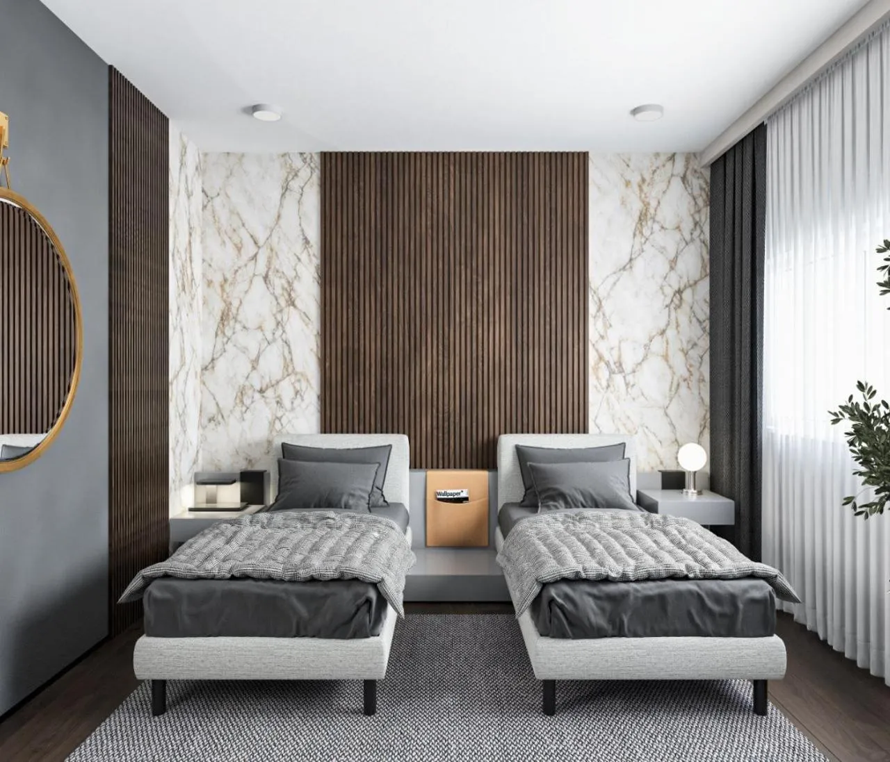 Bed in Grand Penthouse by Grand Orlov Apart