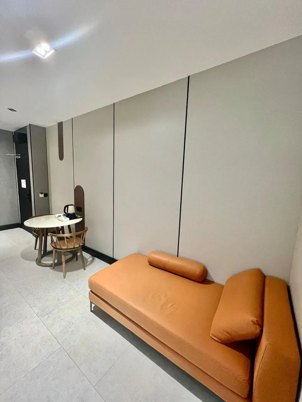 Seating area in Urban Inn, Serai Wangi