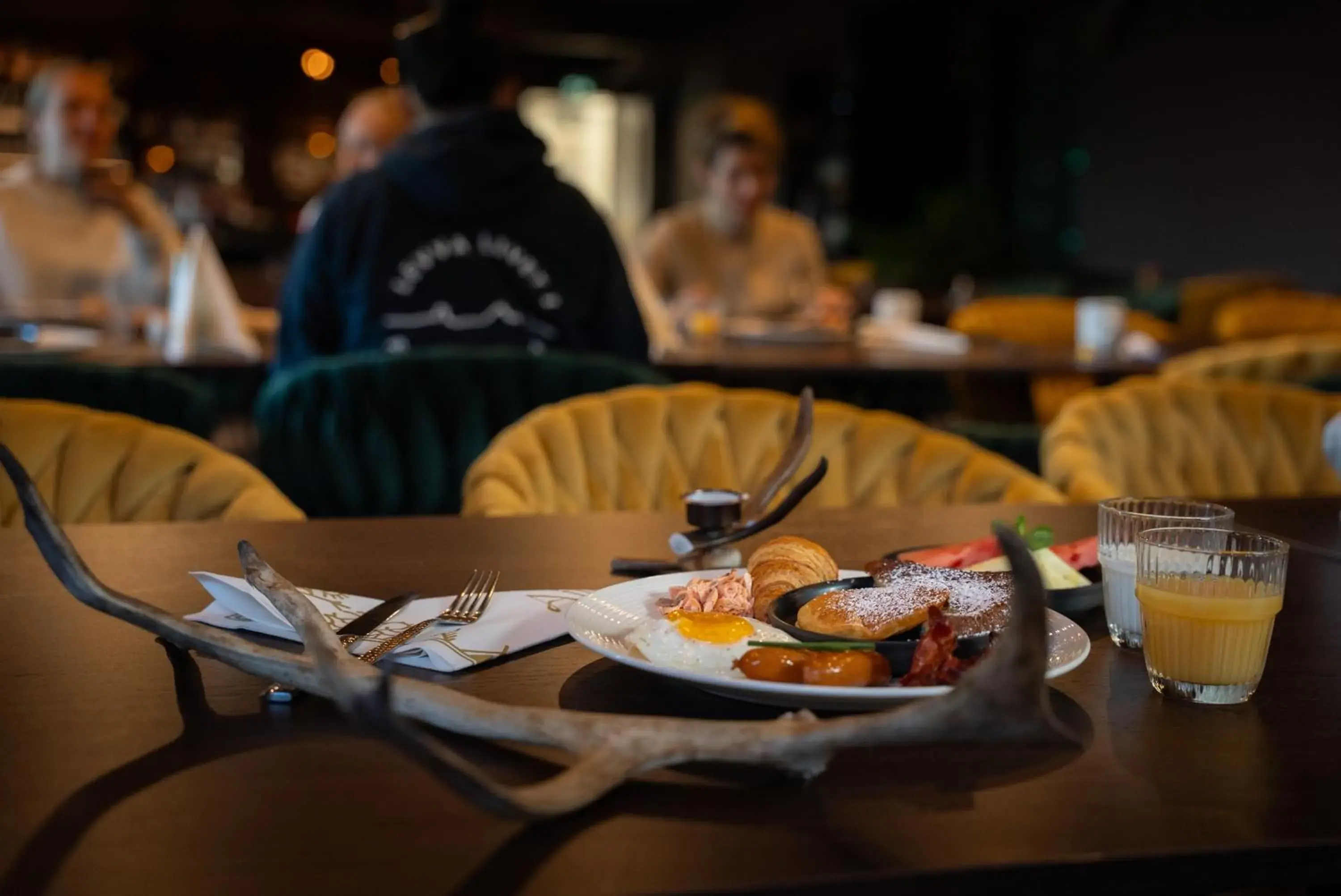 Breakfast in Aito Igloo & Spa Resort Breakfast in Aito Igloo & Spa Resort