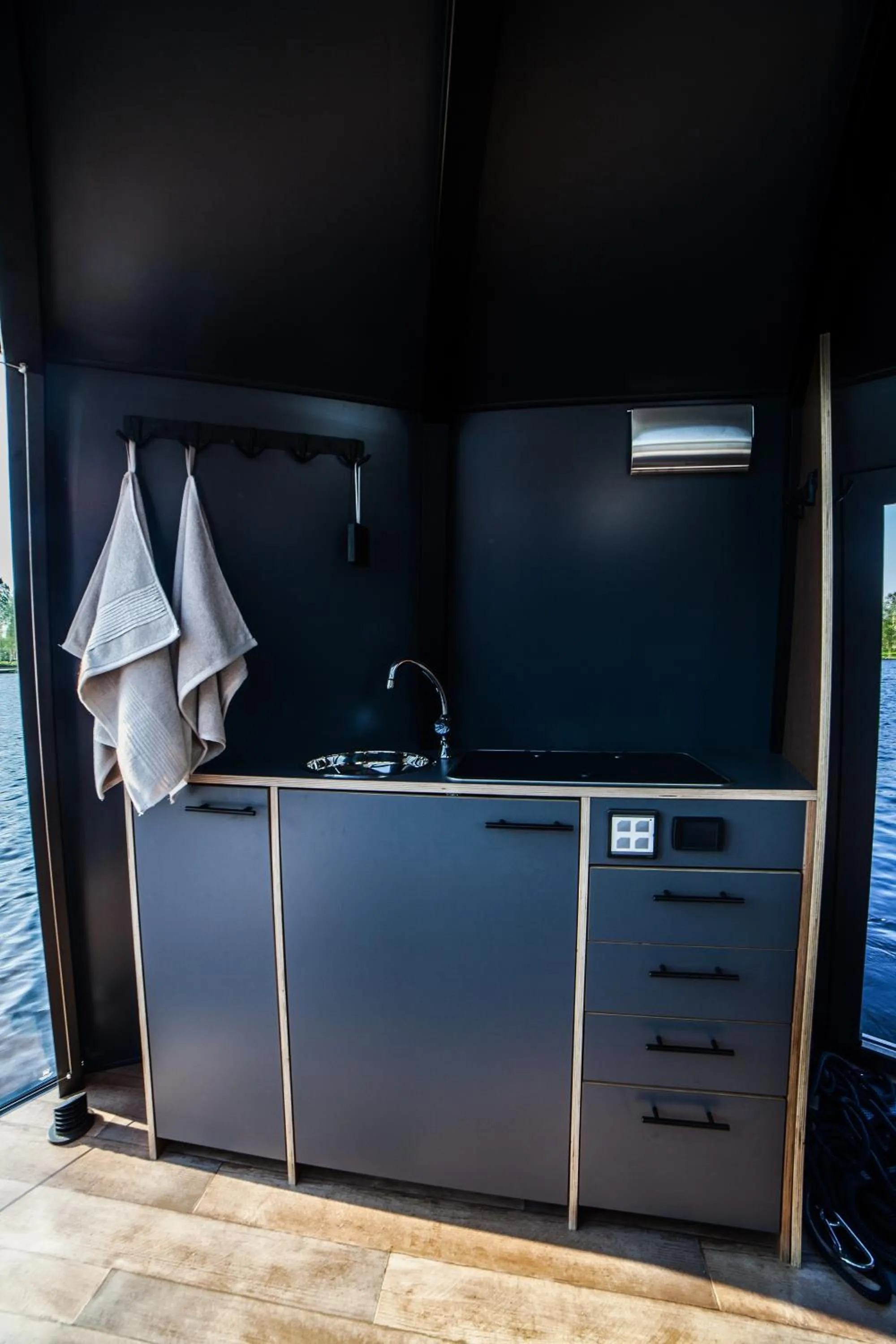 Kitchen or kitchenette in Aito Igloo & Spa Resort