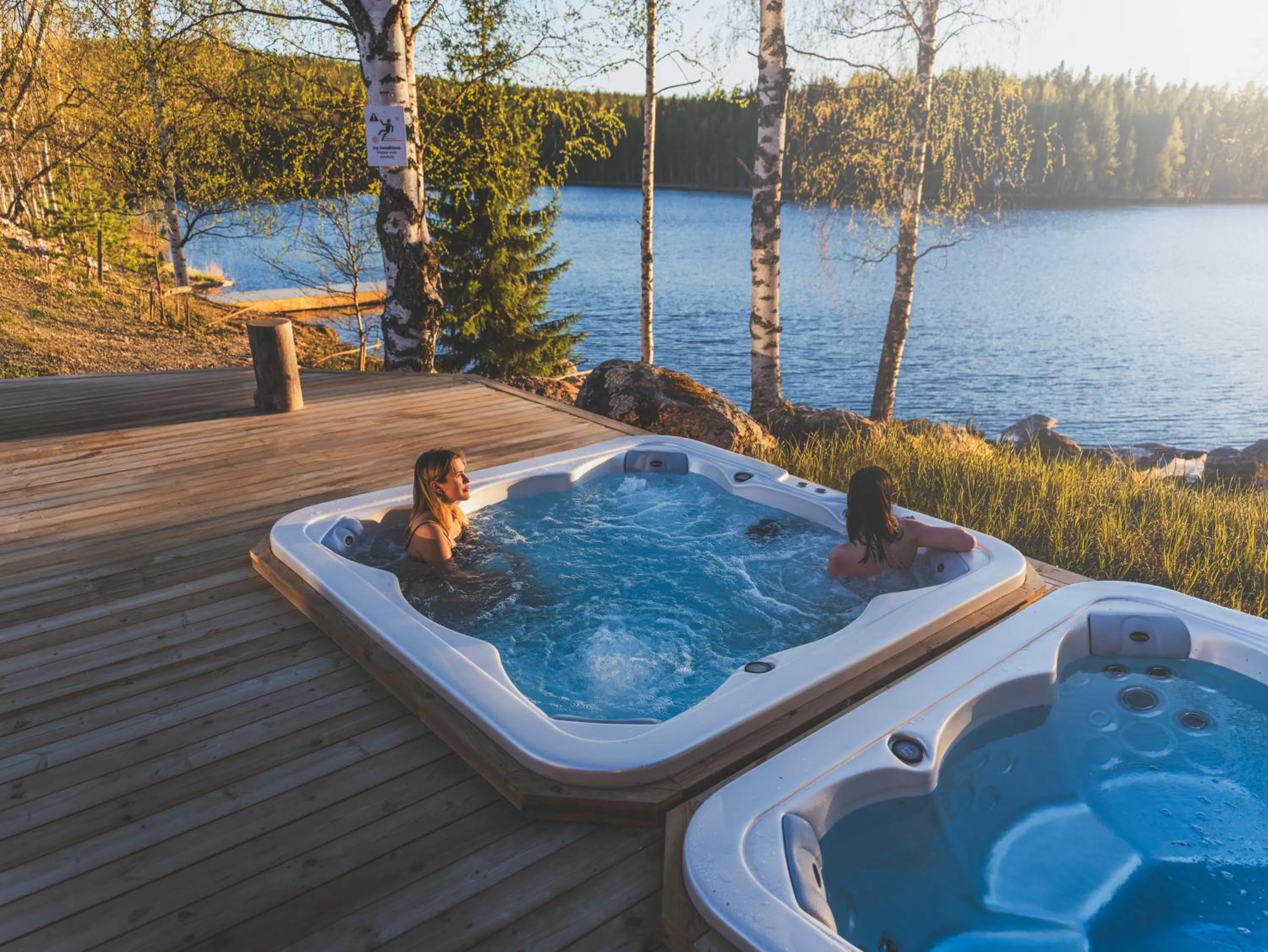 Sauna in Aito Igloo & Spa Resort