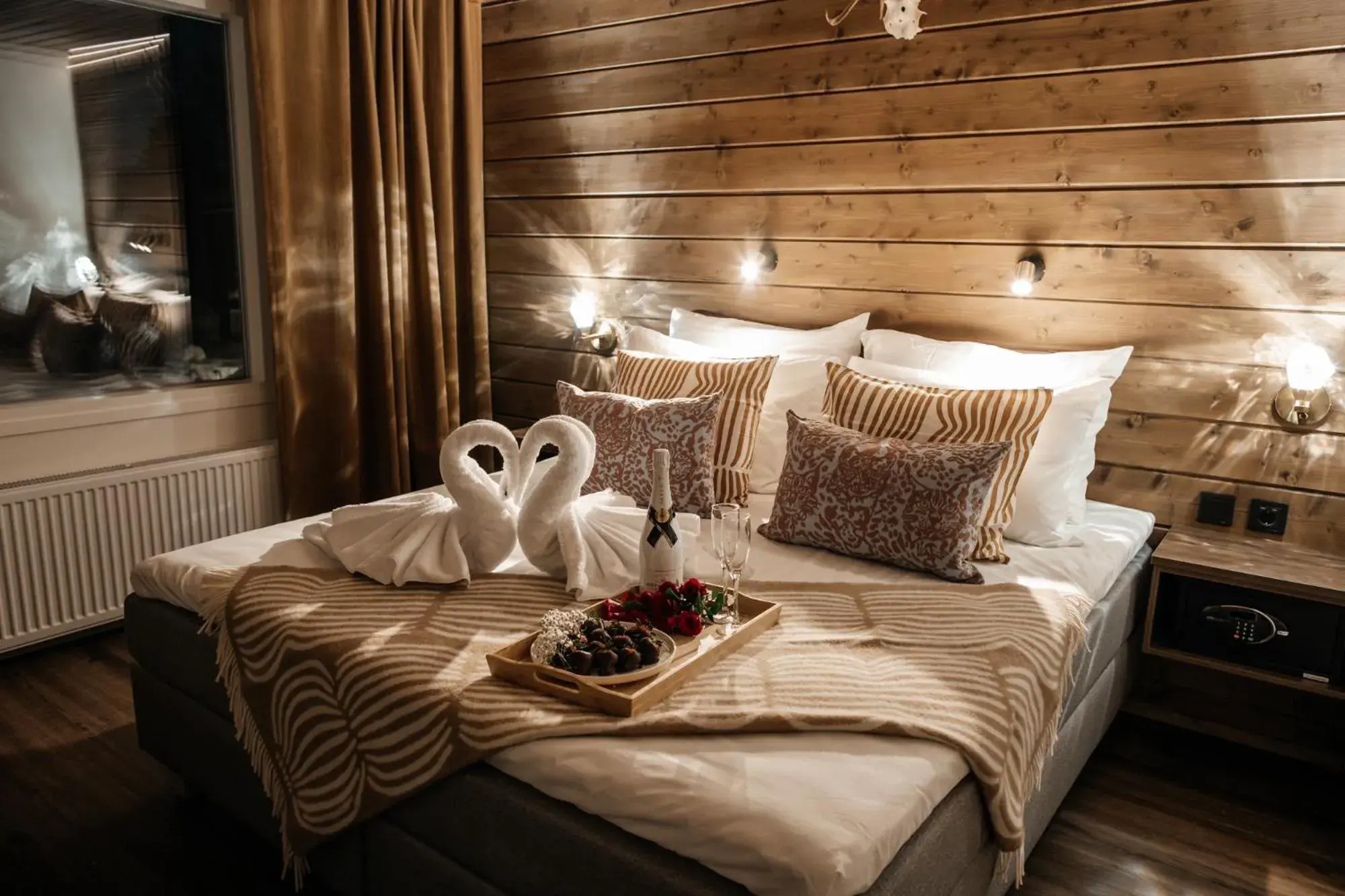 Bed in Aito Igloo & Spa Resort Bed in Aito Igloo & Spa Resort