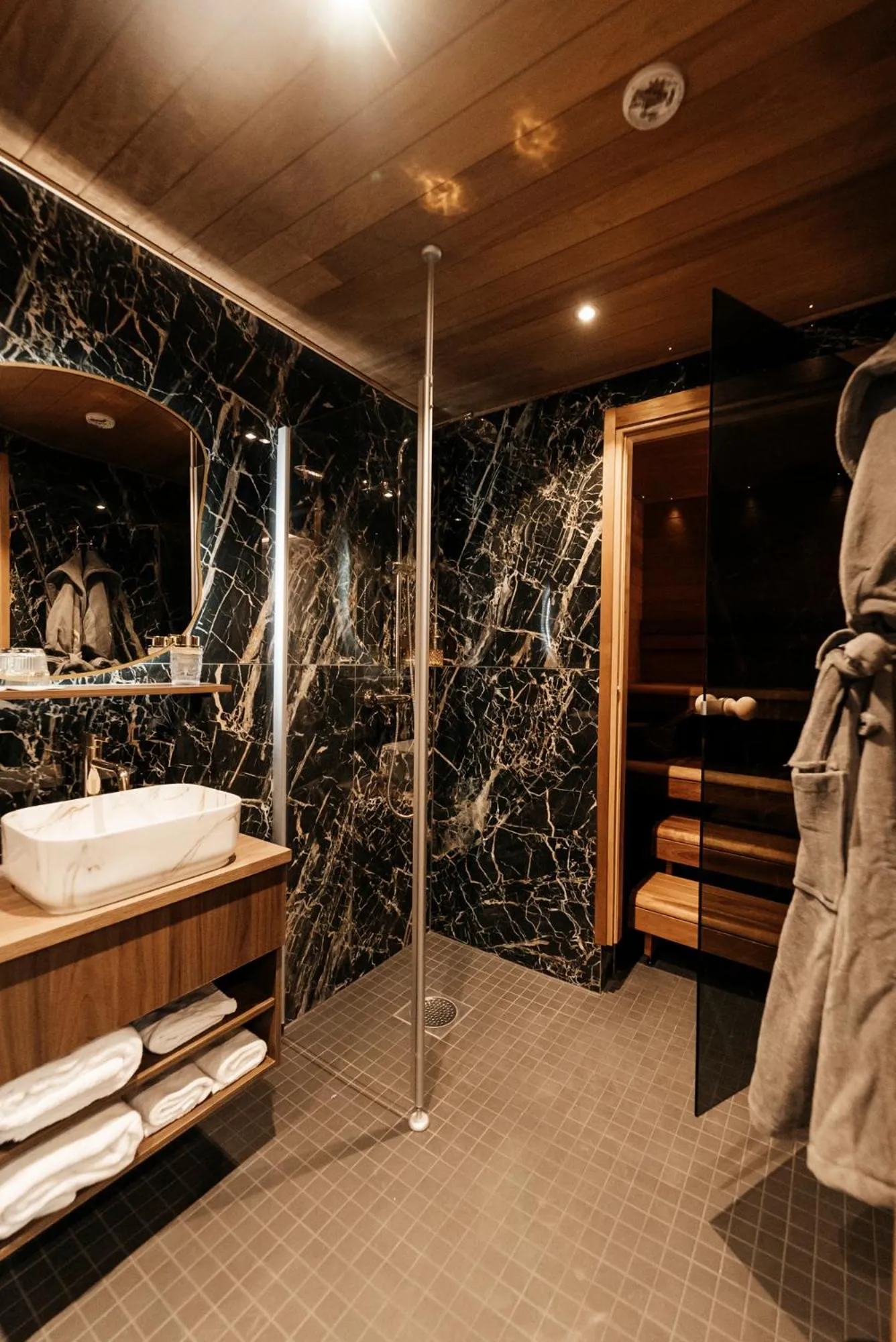 Sauna in Aito Igloo & Spa Resort