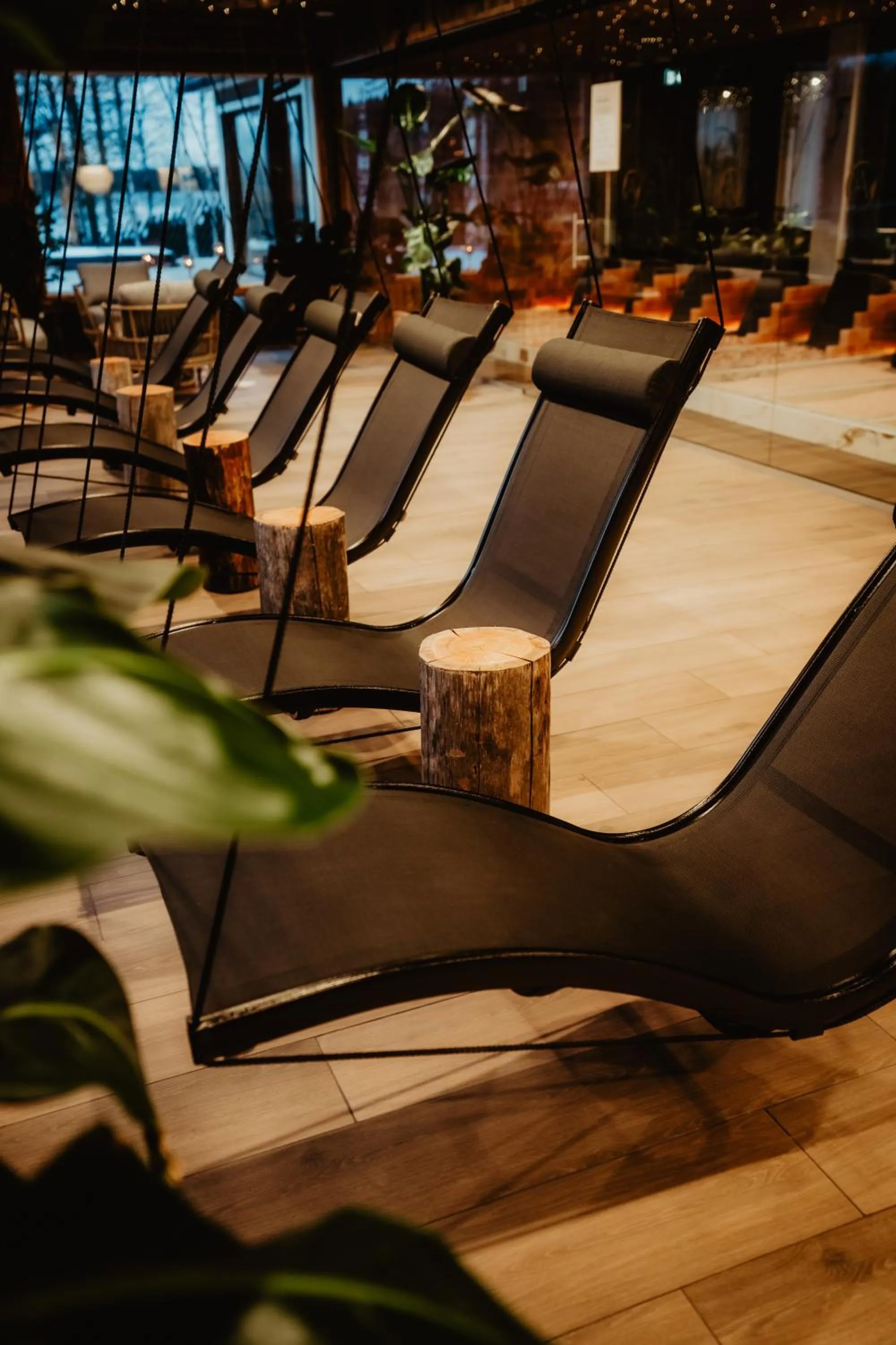 Sauna in Aito Igloo & Spa Resort