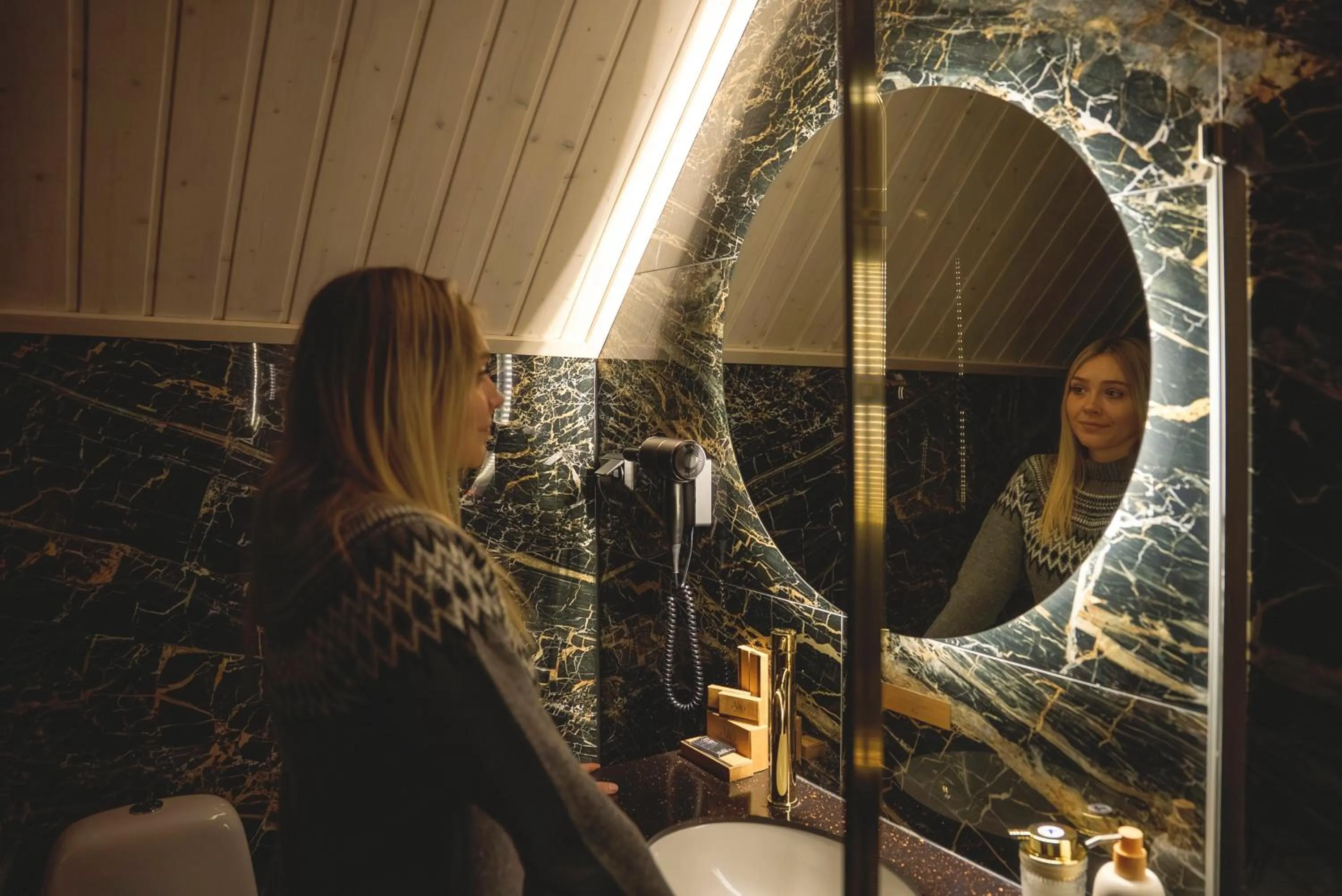 Bathroom in Aito Igloo & Spa Resort