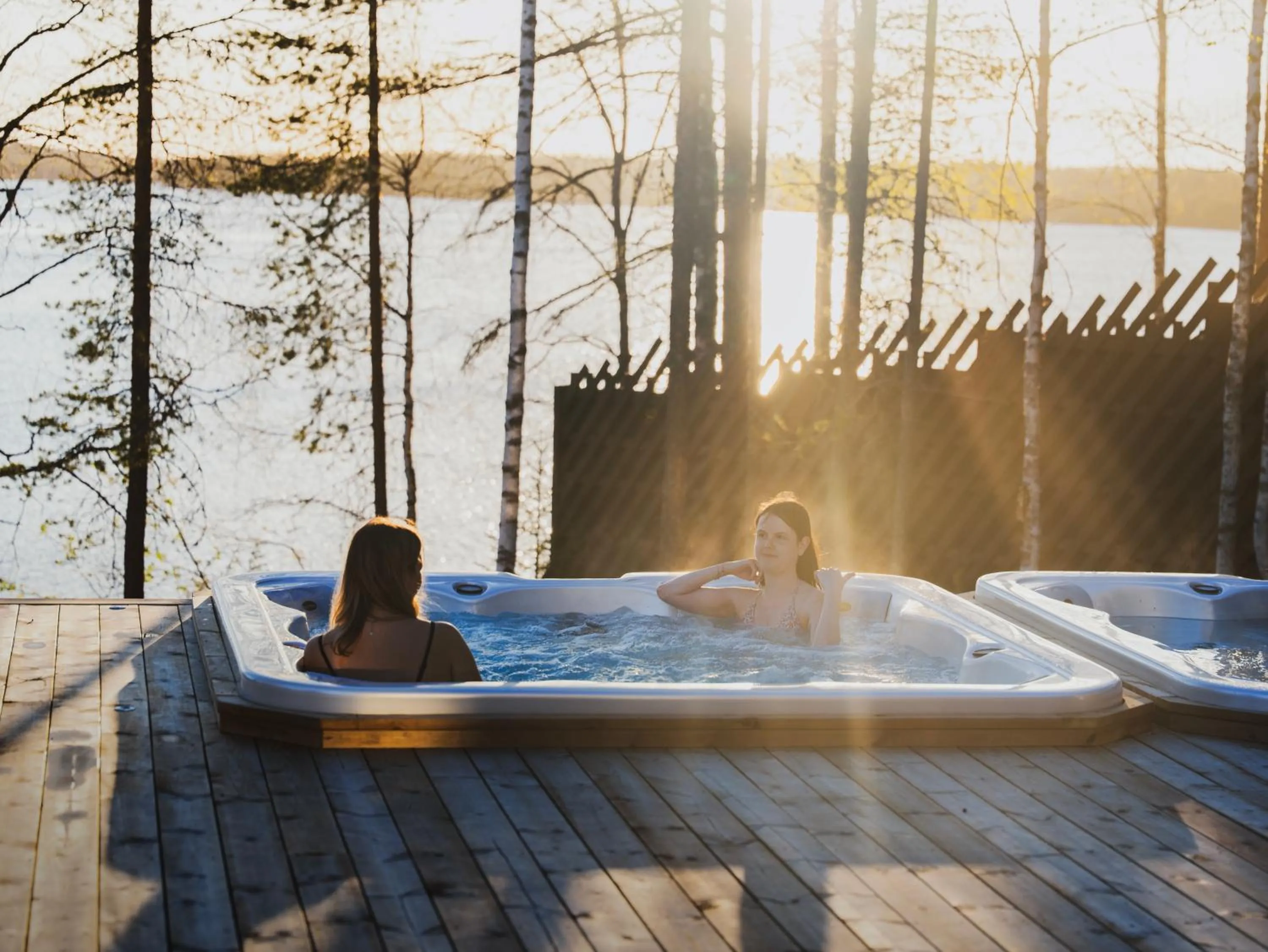 Open Air Bath in Aito Igloo & Spa Resort