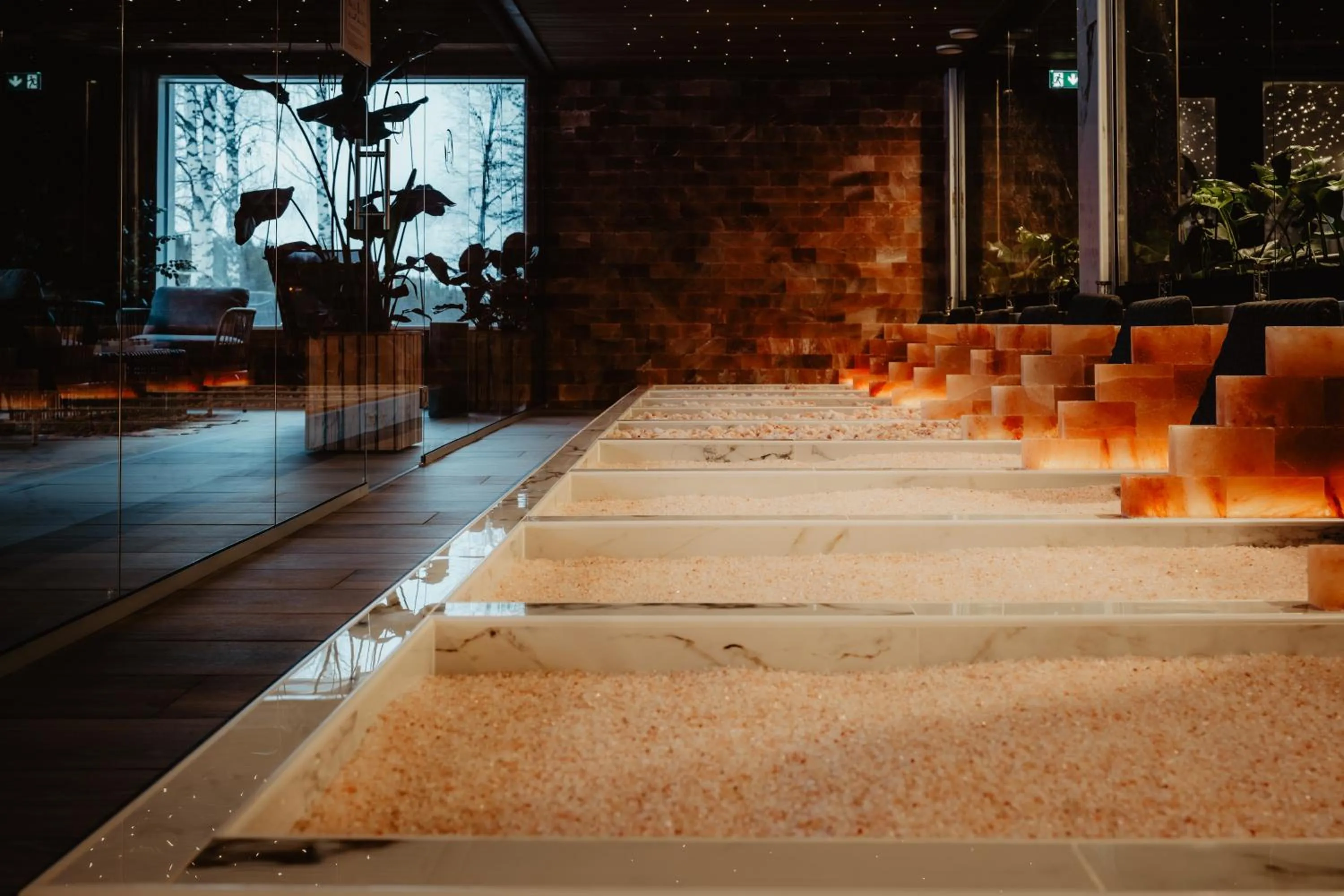 Sauna in Aito Igloo & Spa Resort