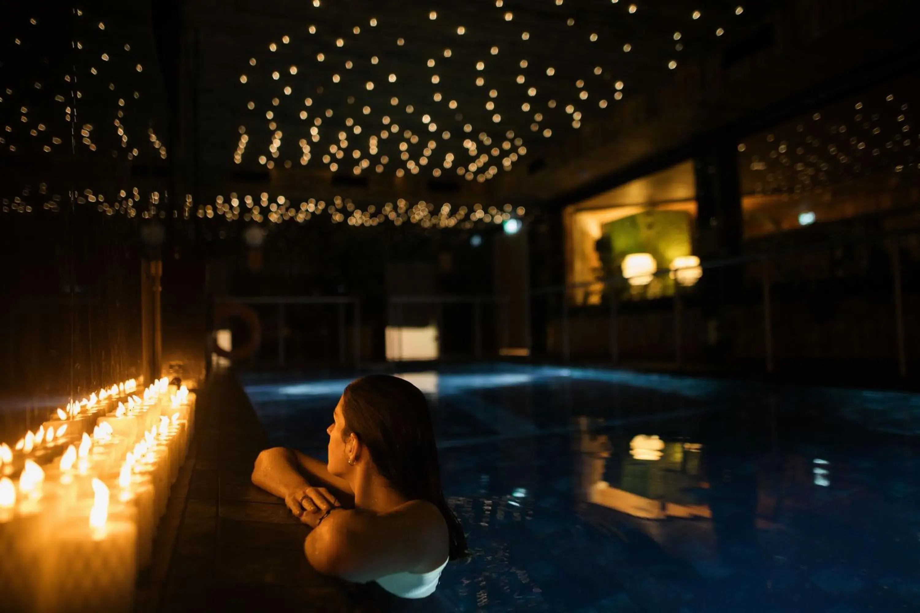 Swimming pool in Aito Igloo & Spa Resort Swimming pool in Aito Igloo & Spa Resort