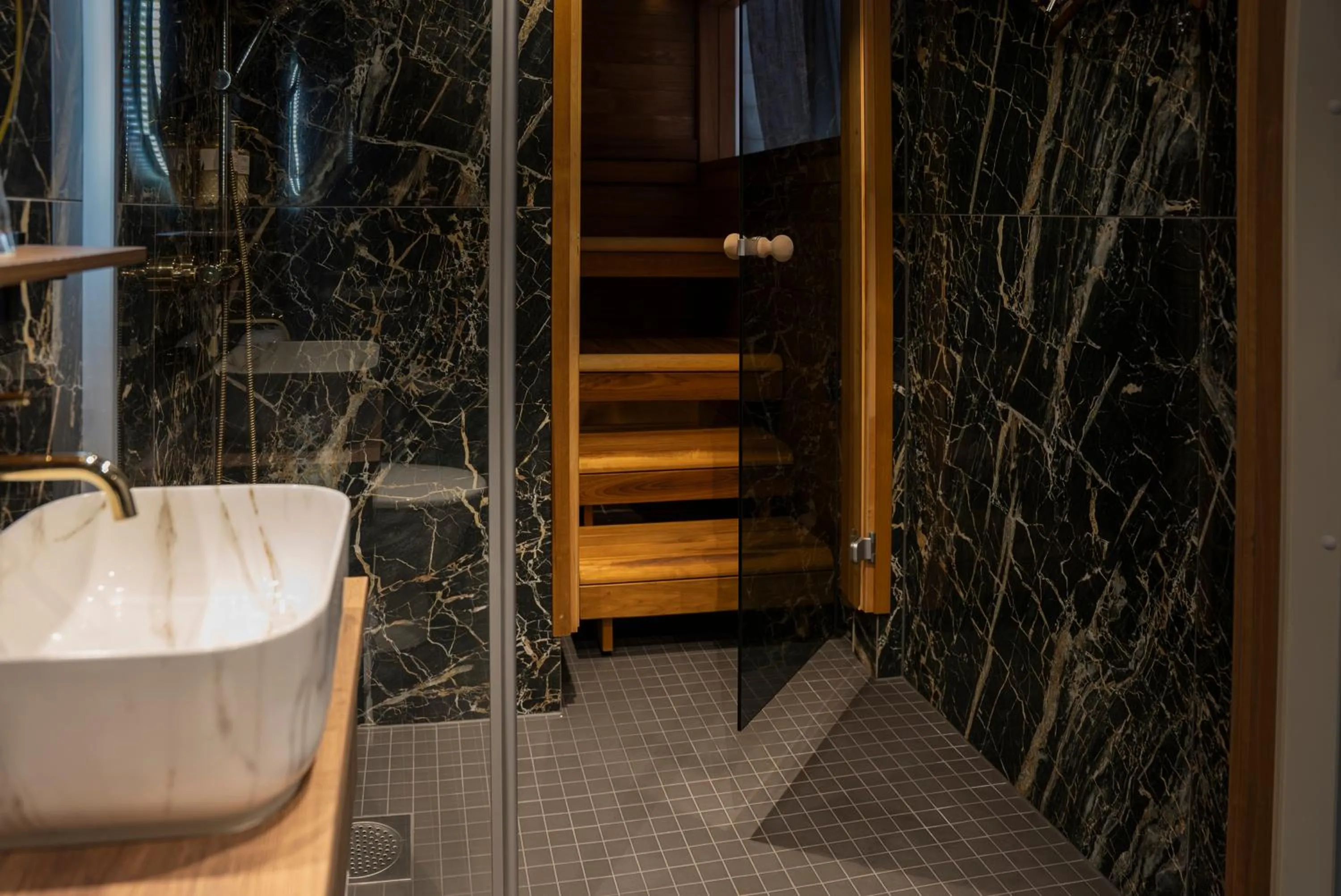 Sauna in Aito Igloo & Spa Resort