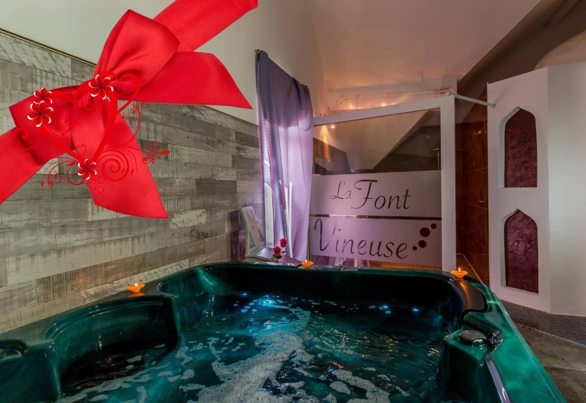 Spa and wellness centre/facilities in Hotel La Font Vineuse & Spa