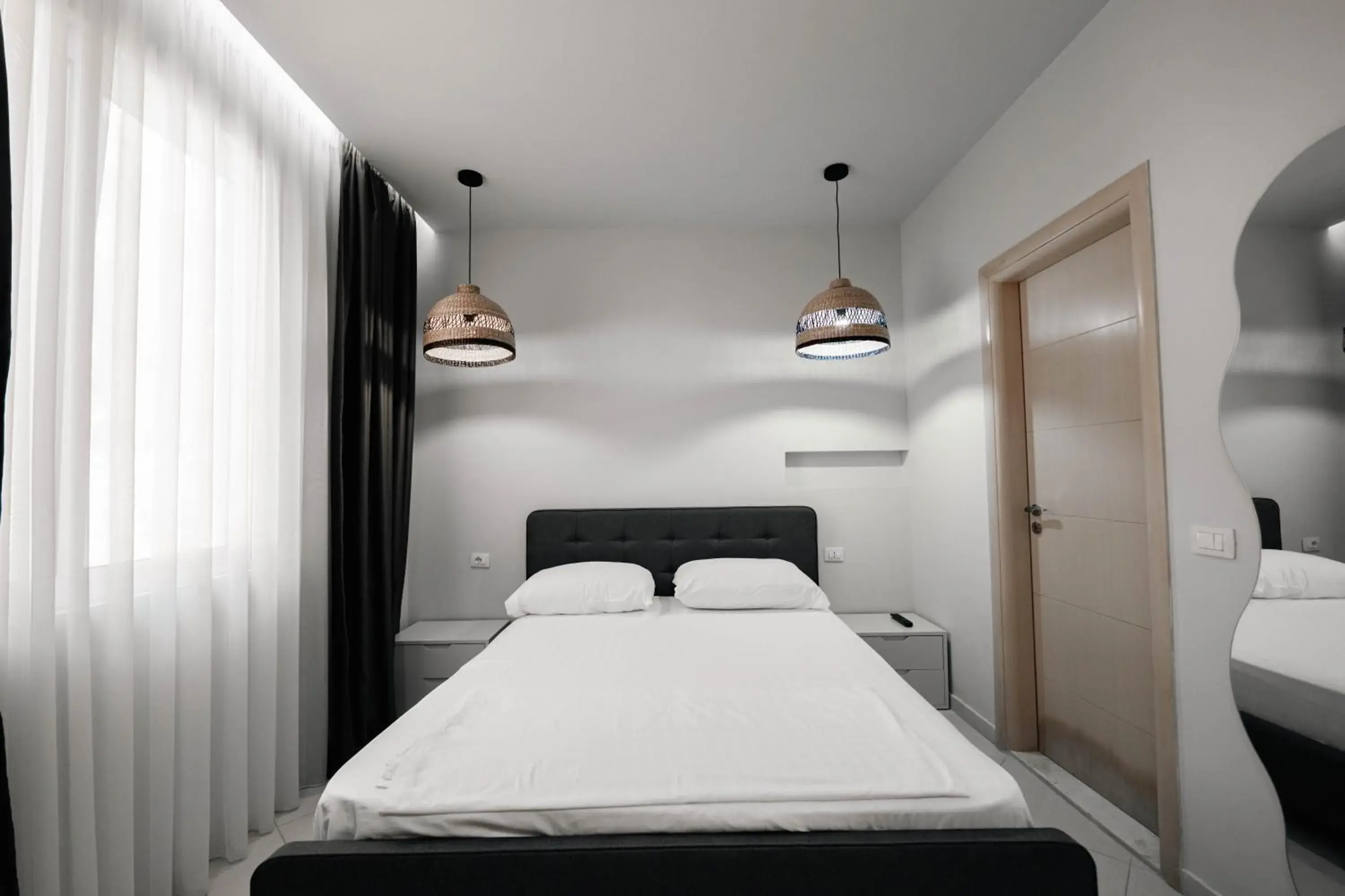 Photo of the whole room, Bed in Hotel Ble Ble Vlore Photo of the whole room, Bed in Hotel Ble Ble Vlore