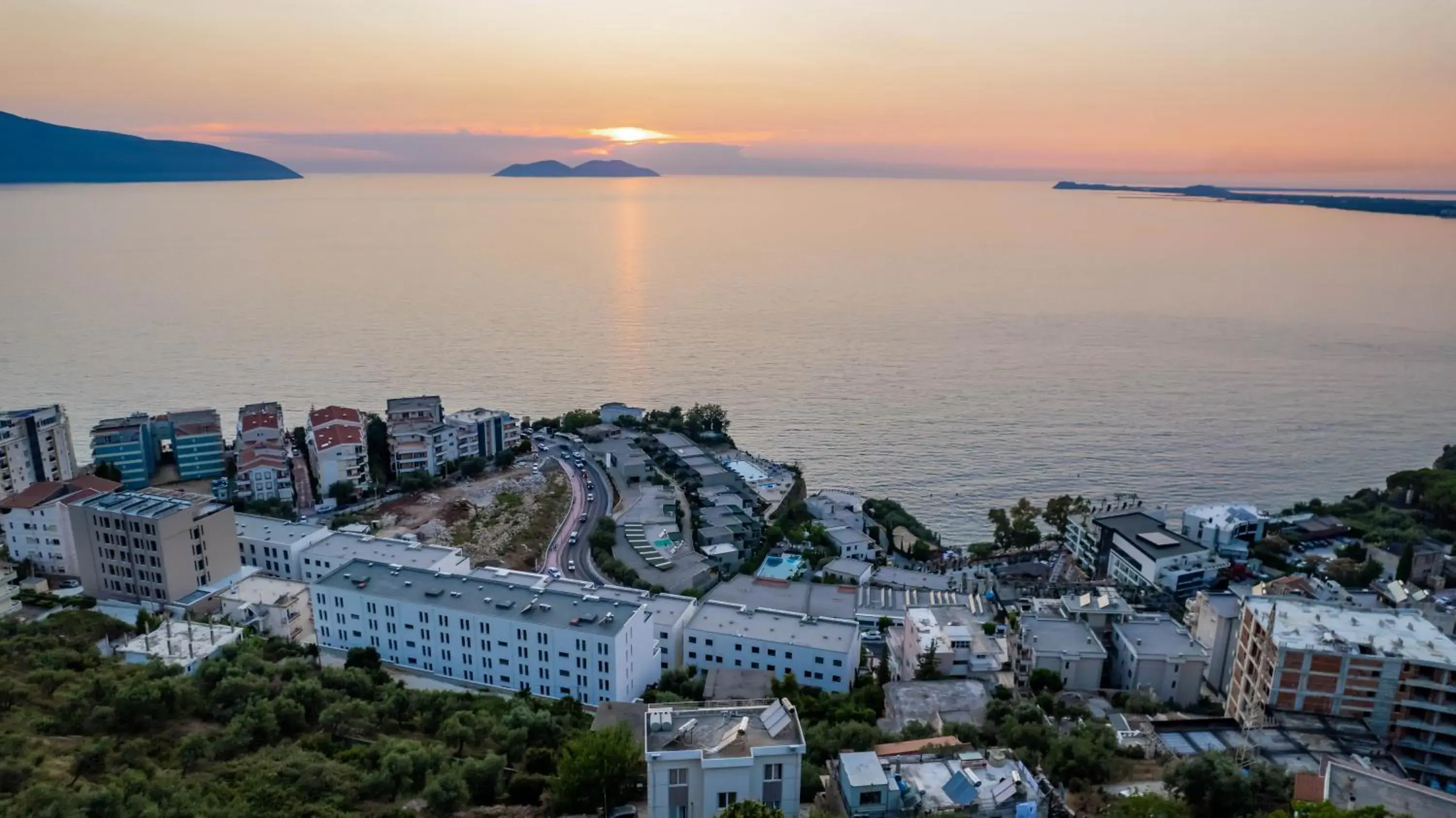 Bird's eye view in Hotel Ble Ble Vlore Bird's eye view in Hotel Ble Ble Vlore