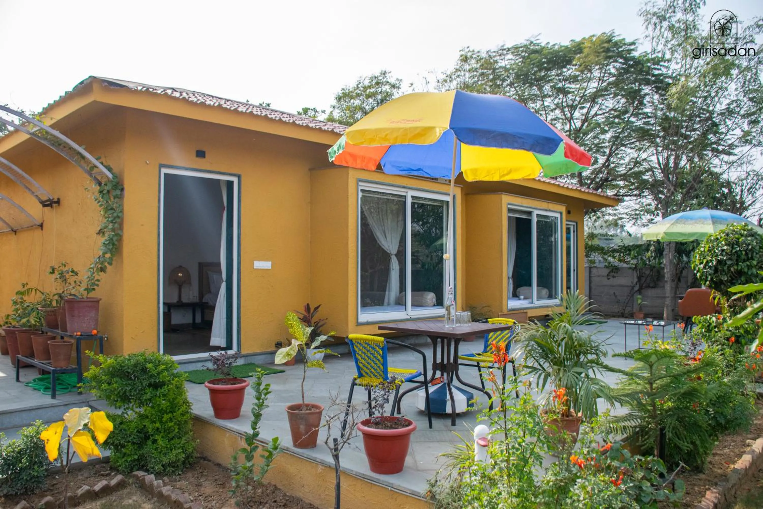 Property building in GiriSadan Organic Retreat & Experiences