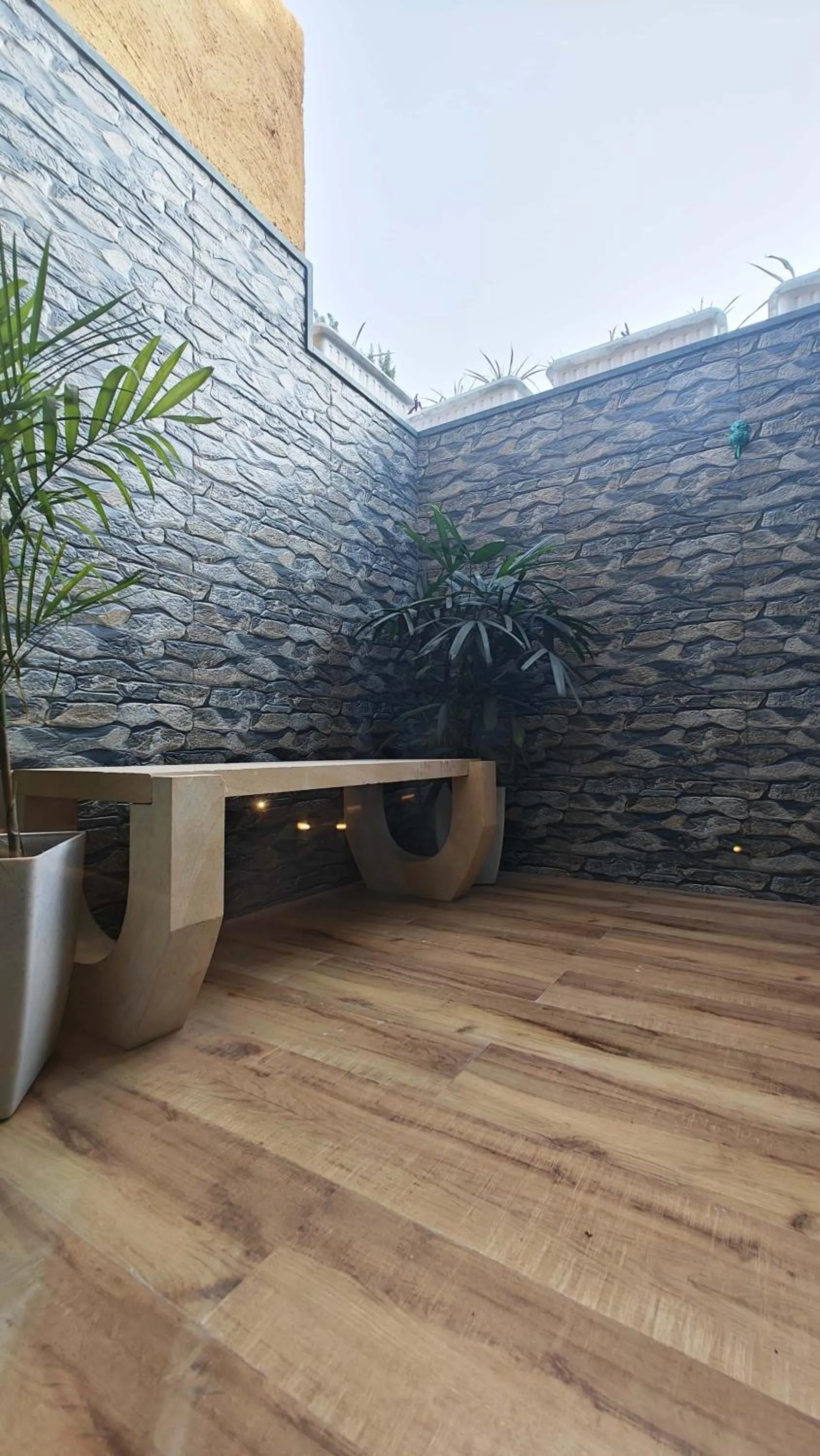 Open Air Bath in GiriSadan Organic Retreat & Experiences