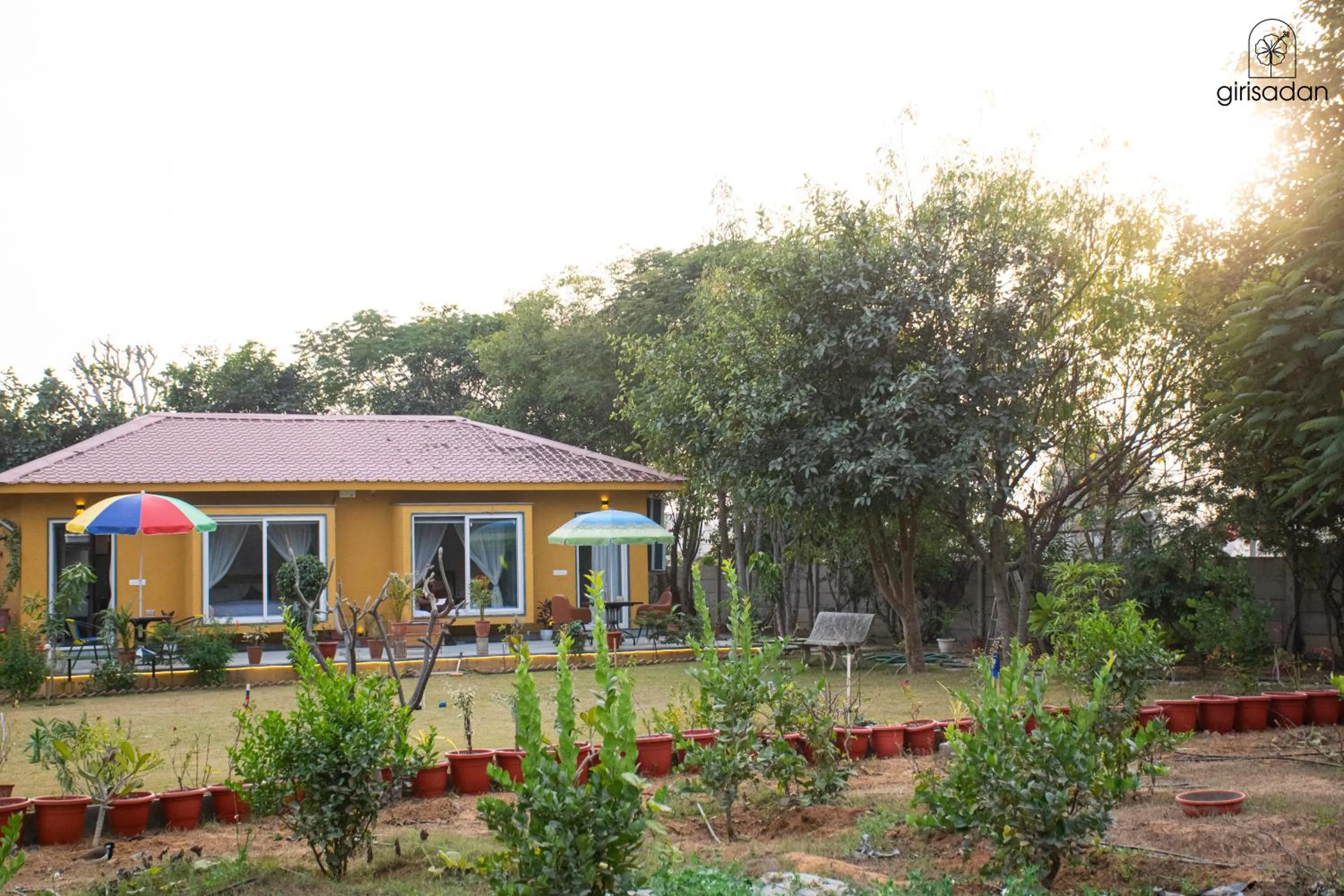 Property building in GiriSadan Organic Retreat & Experiences