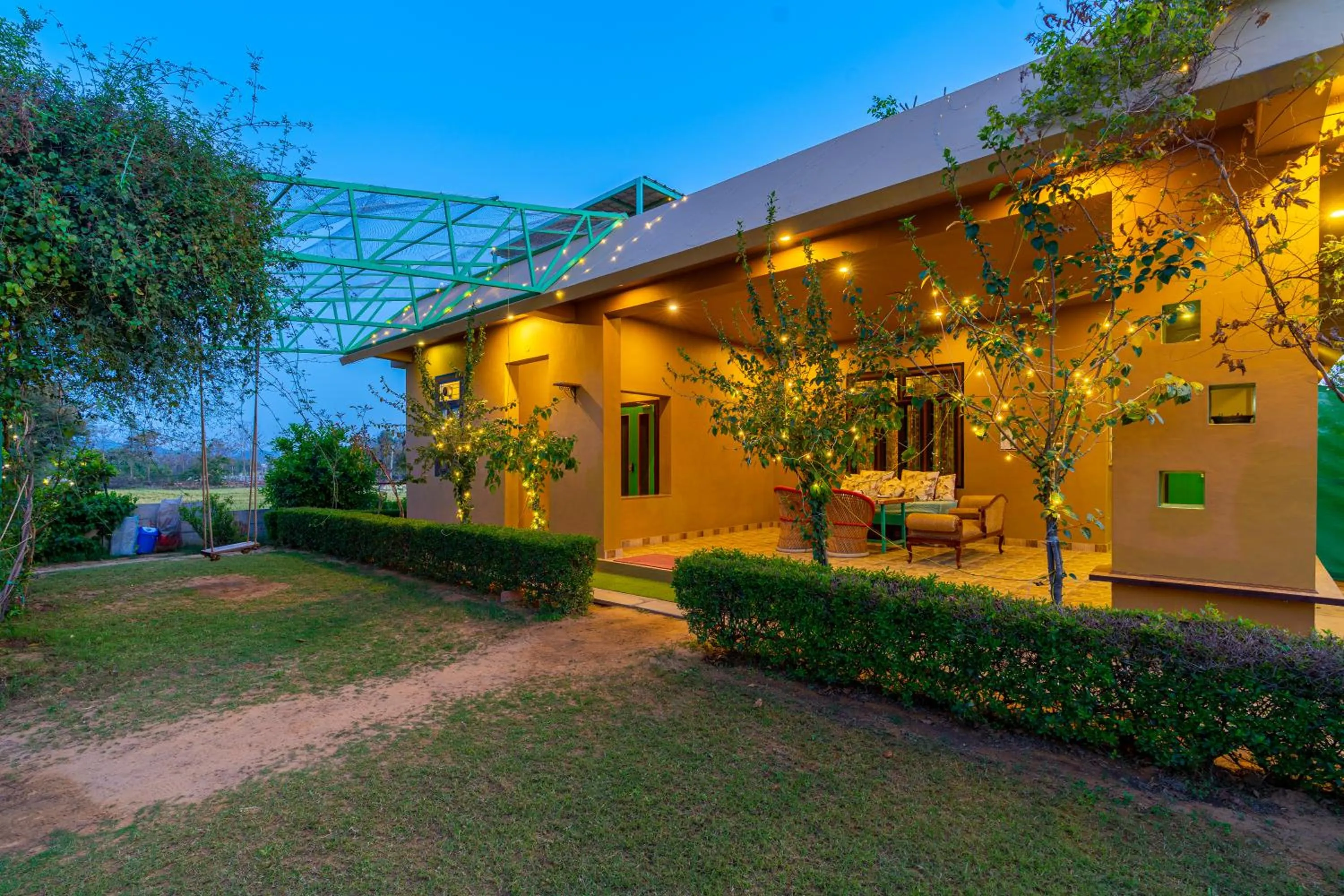 Property building in GiriSadan Organic Retreat & Experiences