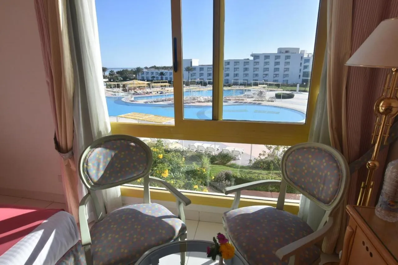 Pool view in Amarina Sun Resort & Aqua Park Sharm El-Sheikh