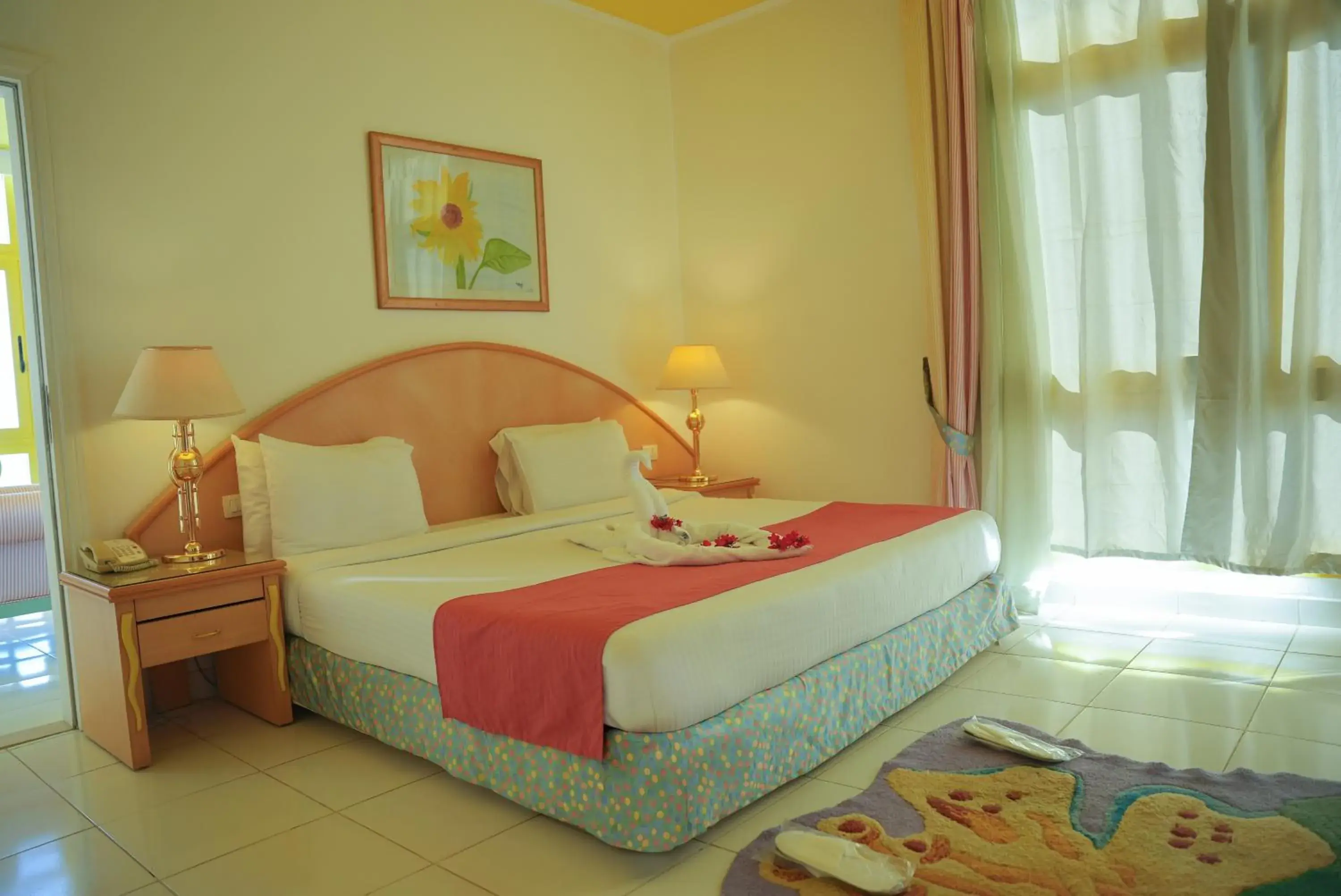 Bed in Amarina Sun Resort & Aqua Park Sharm El-Sheikh Bed in Amarina Sun Resort & Aqua Park Sharm El-Sheikh