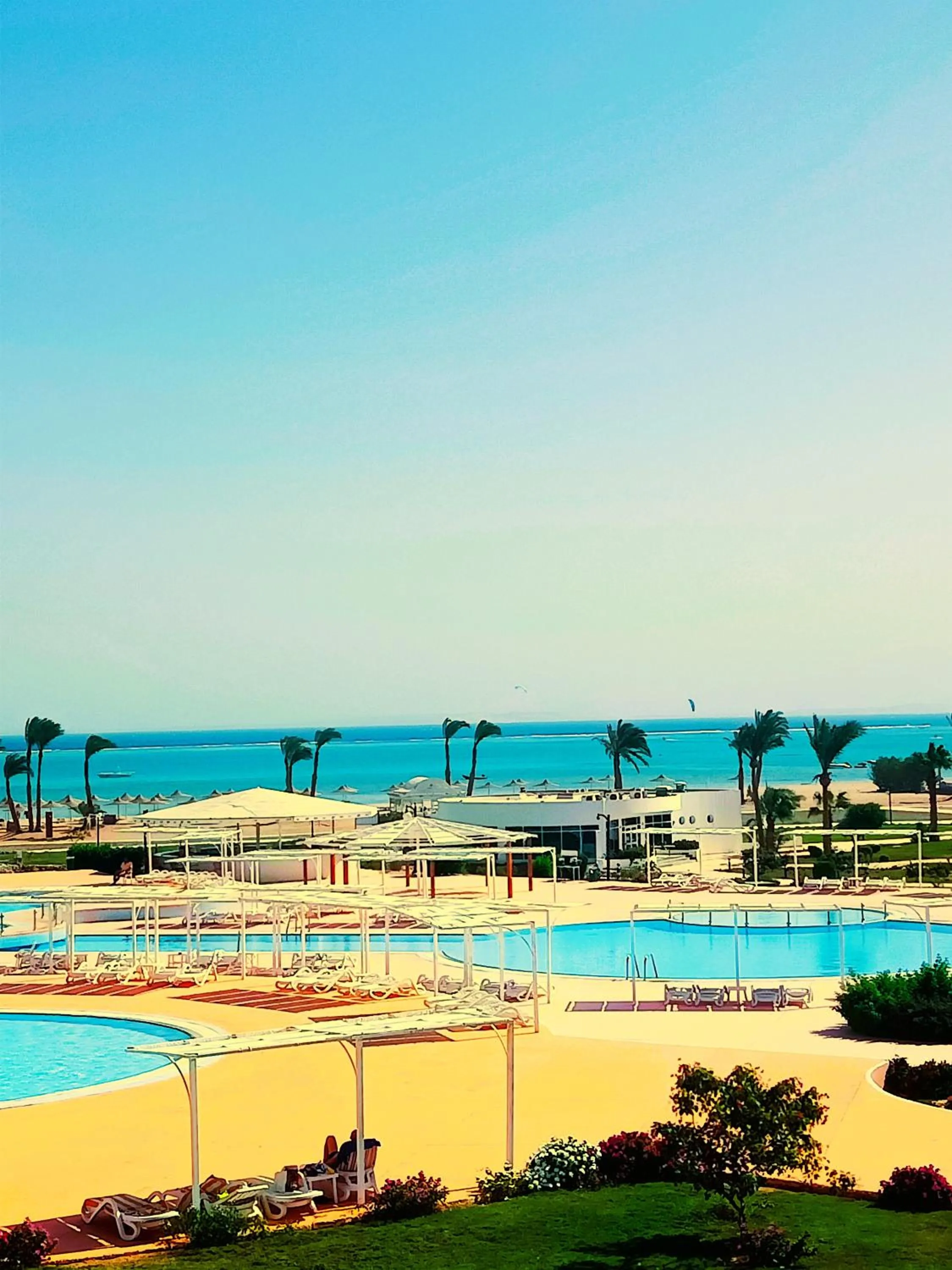 Sea view in Amarina Sun Resort & Aqua Park Sharm El-Sheikh