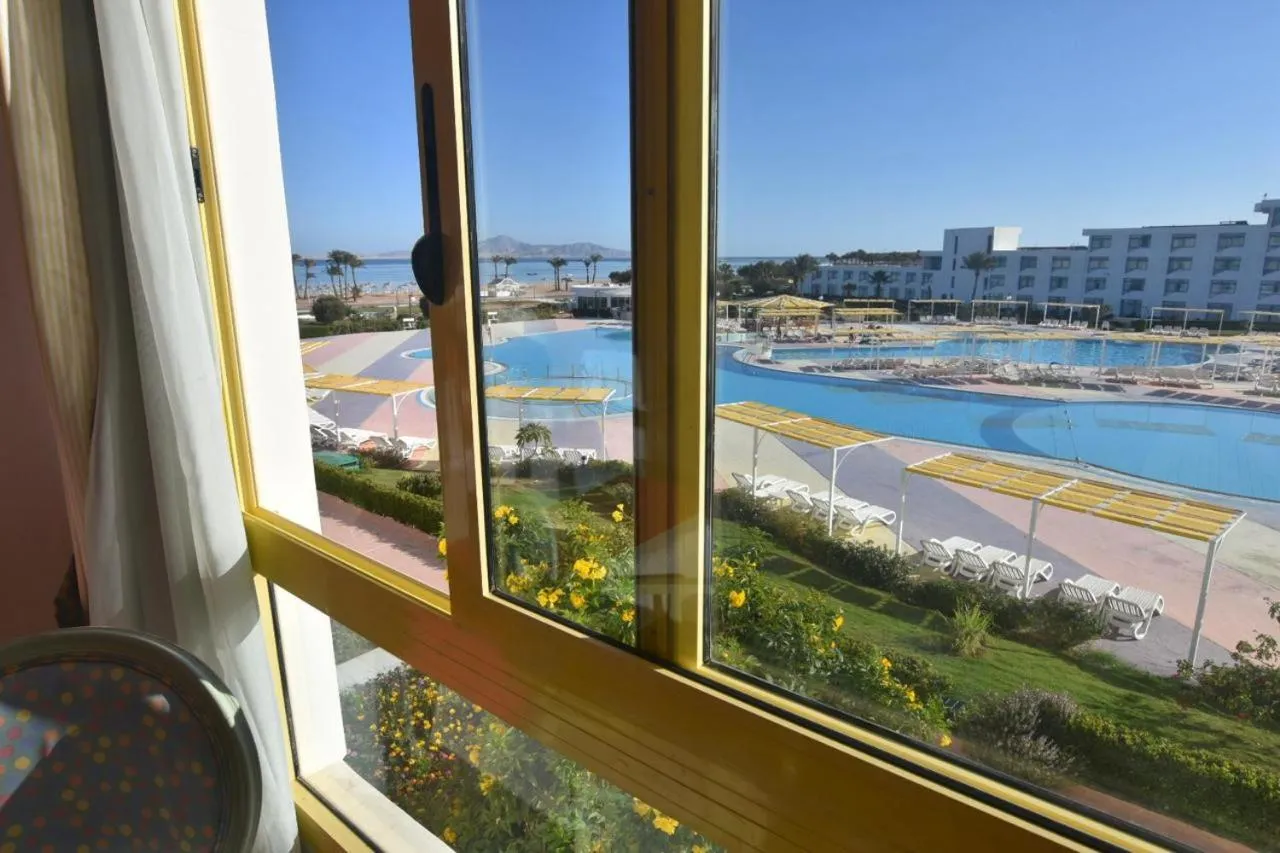 Pool view in Amarina Sun Resort & Aqua Park Sharm El-Sheikh