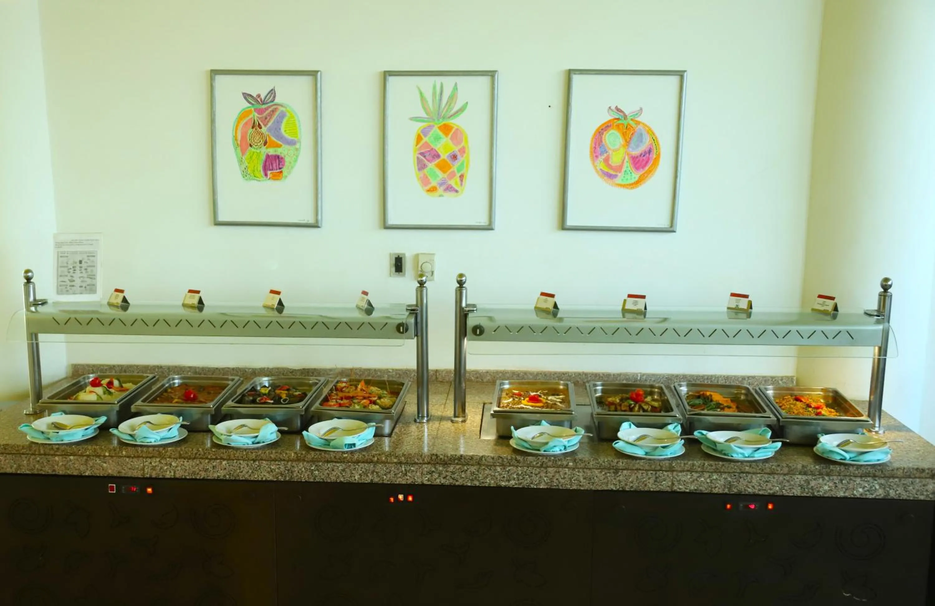 Food and drinks in Amarina Sun Resort & Aqua Park Sharm El-Sheikh