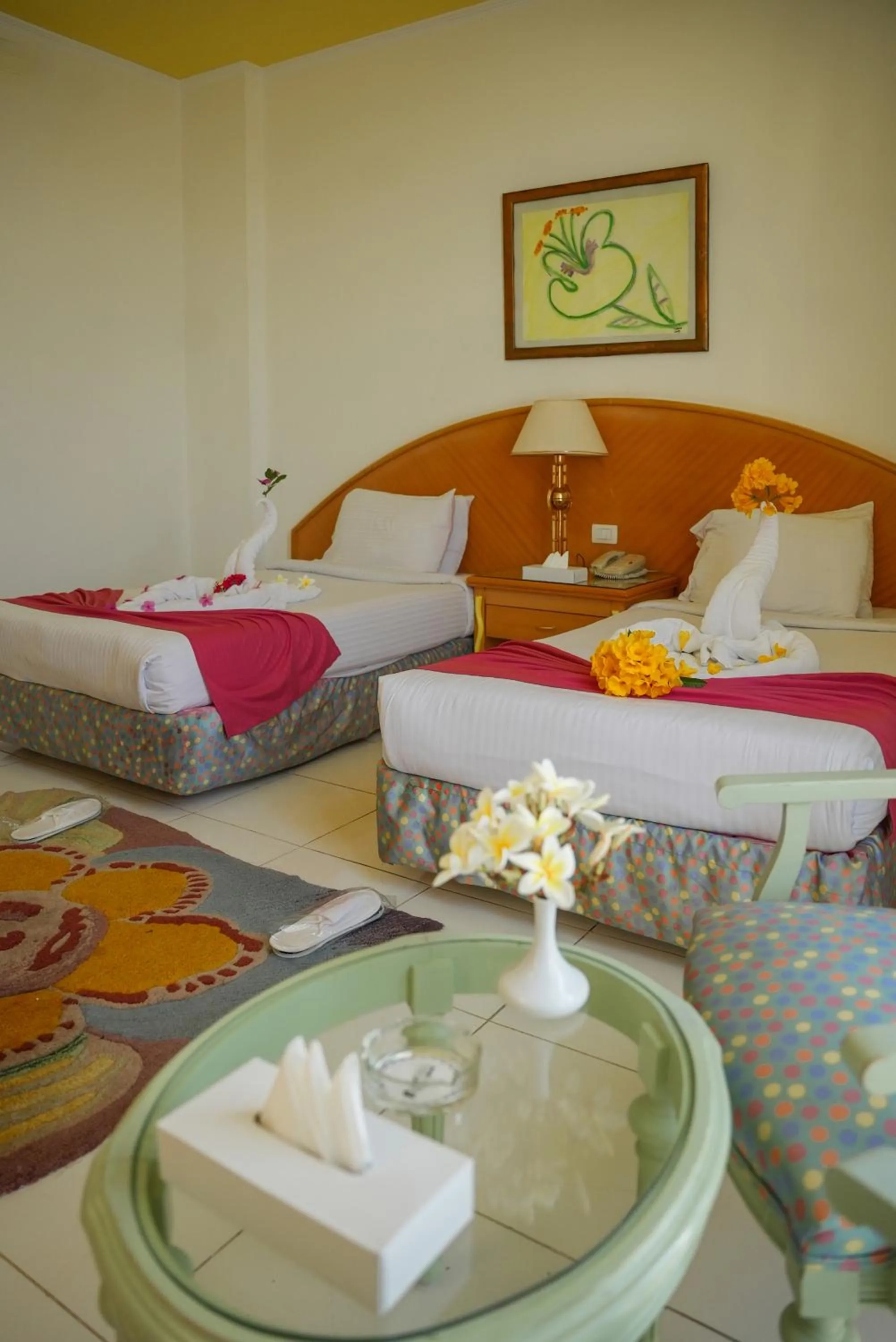 Bedroom, Bed in Amarina Sun Resort & Aqua Park Sharm El-Sheikh