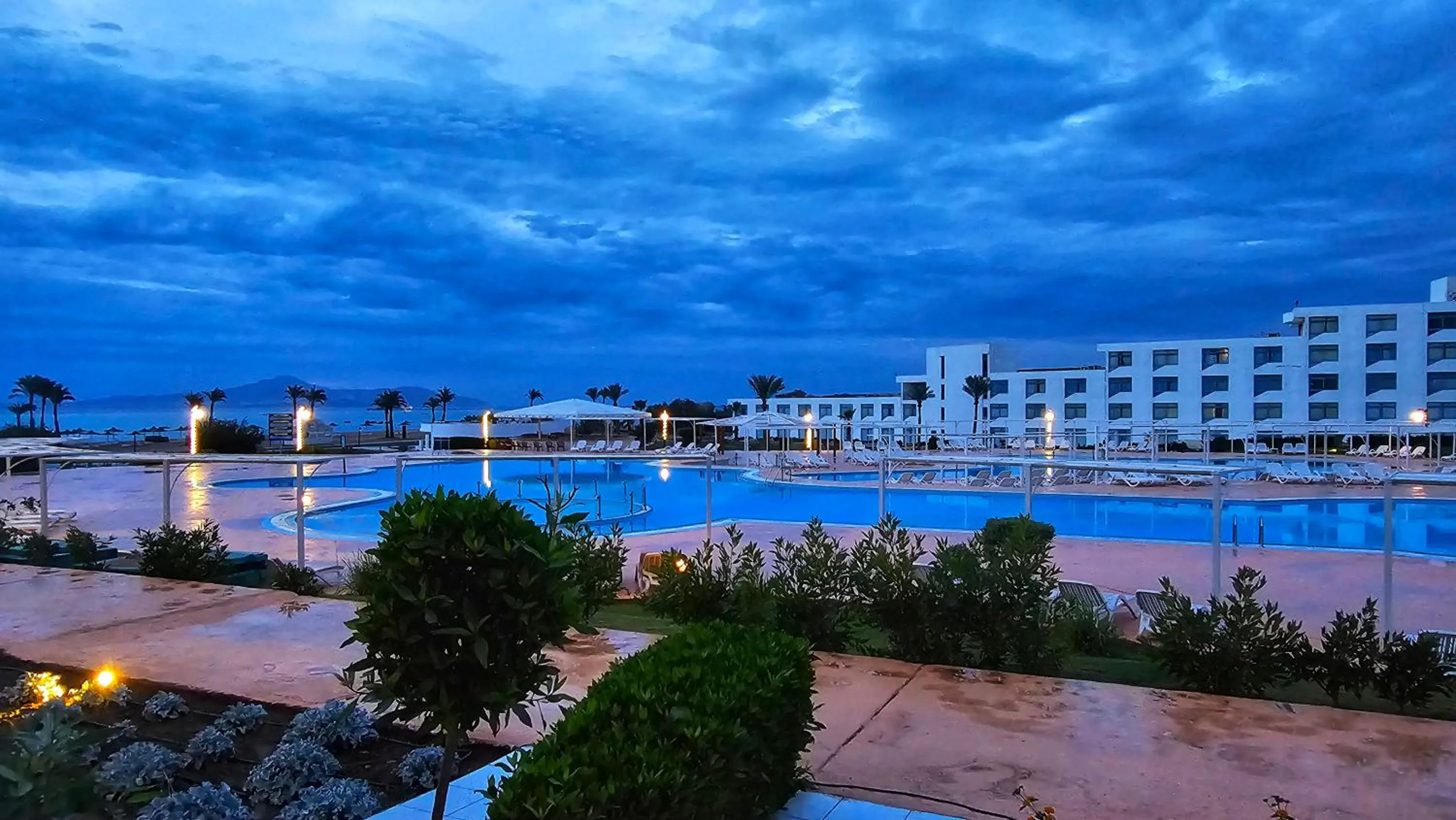 Pool view in Amarina Sun Resort & Aqua Park Sharm El-Sheikh