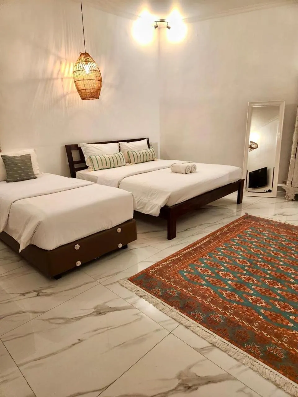 Bed in Keramas Moonlight Villa