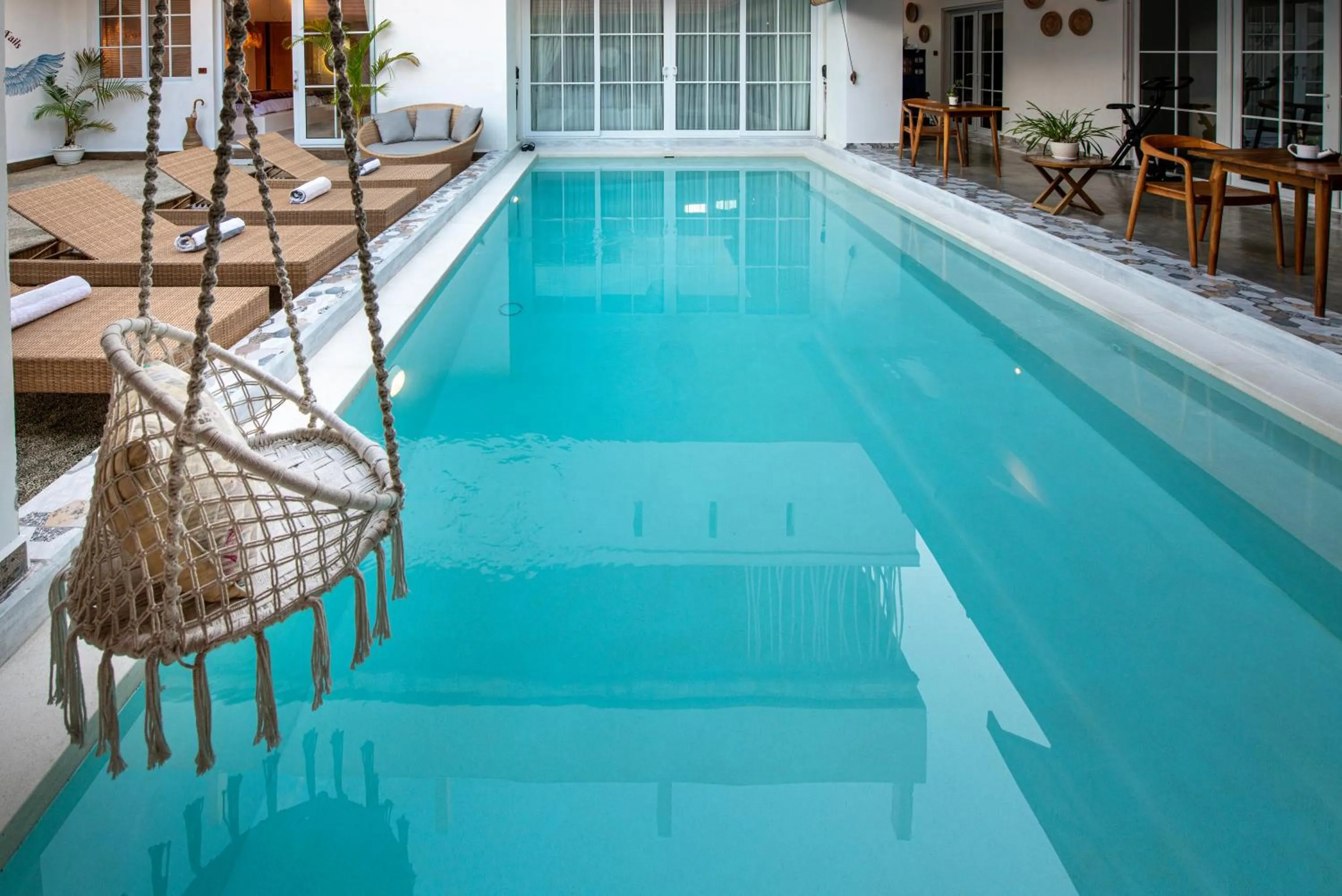 Pool view in Keramas Moonlight Villa