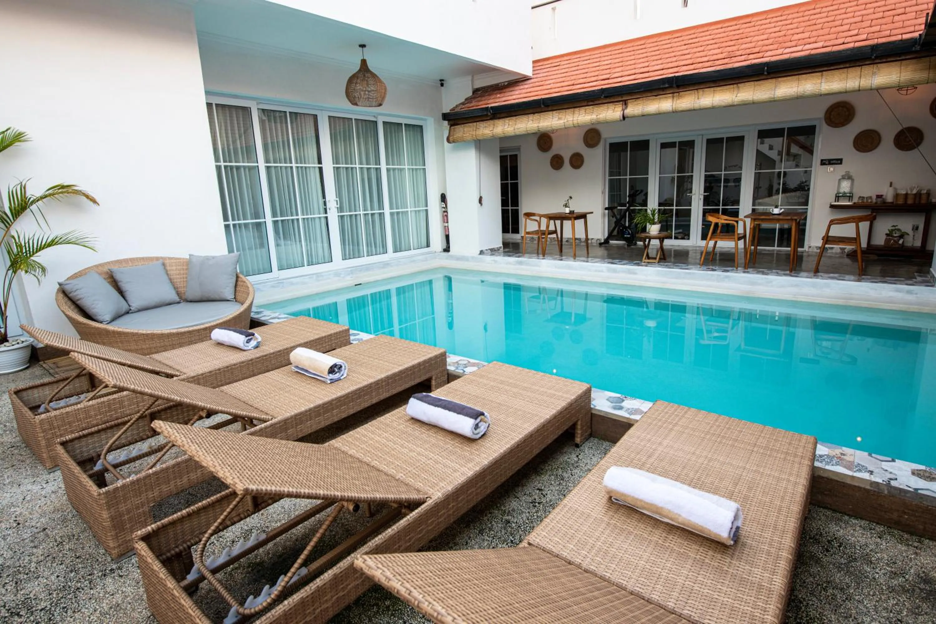Pool view in Keramas Moonlight Villa