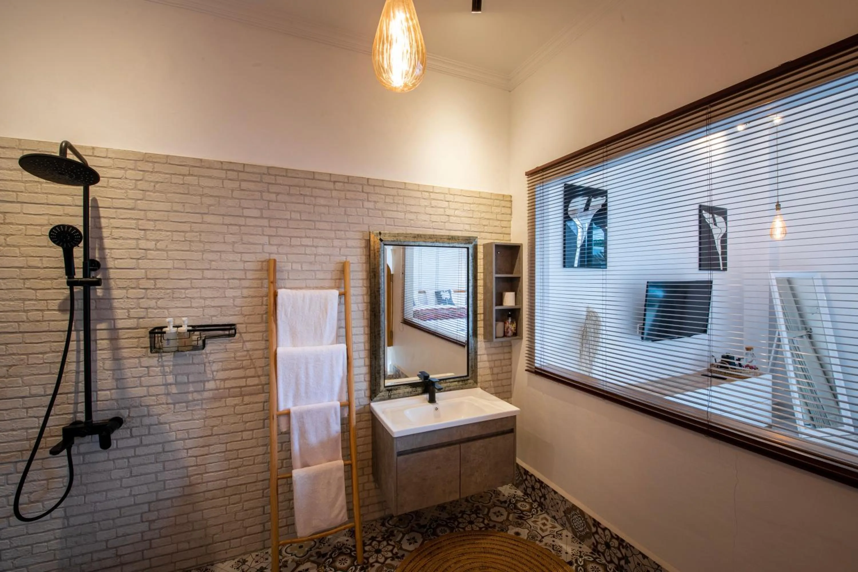 Shower in Keramas Moonlight Villa