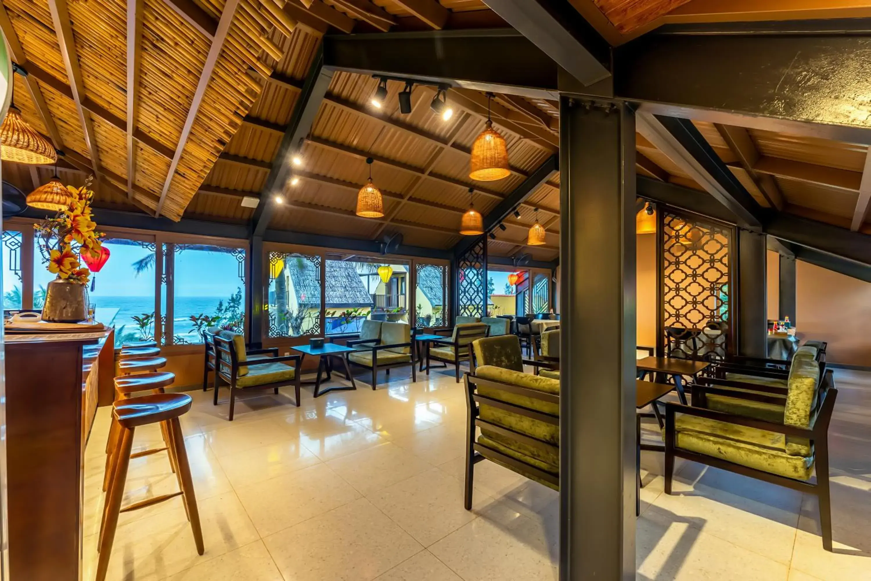 Restaurant/places to eat in The Linh Seaside Villa Hoi An Restaurant/places to eat in The Linh Seaside Villa Hoi An