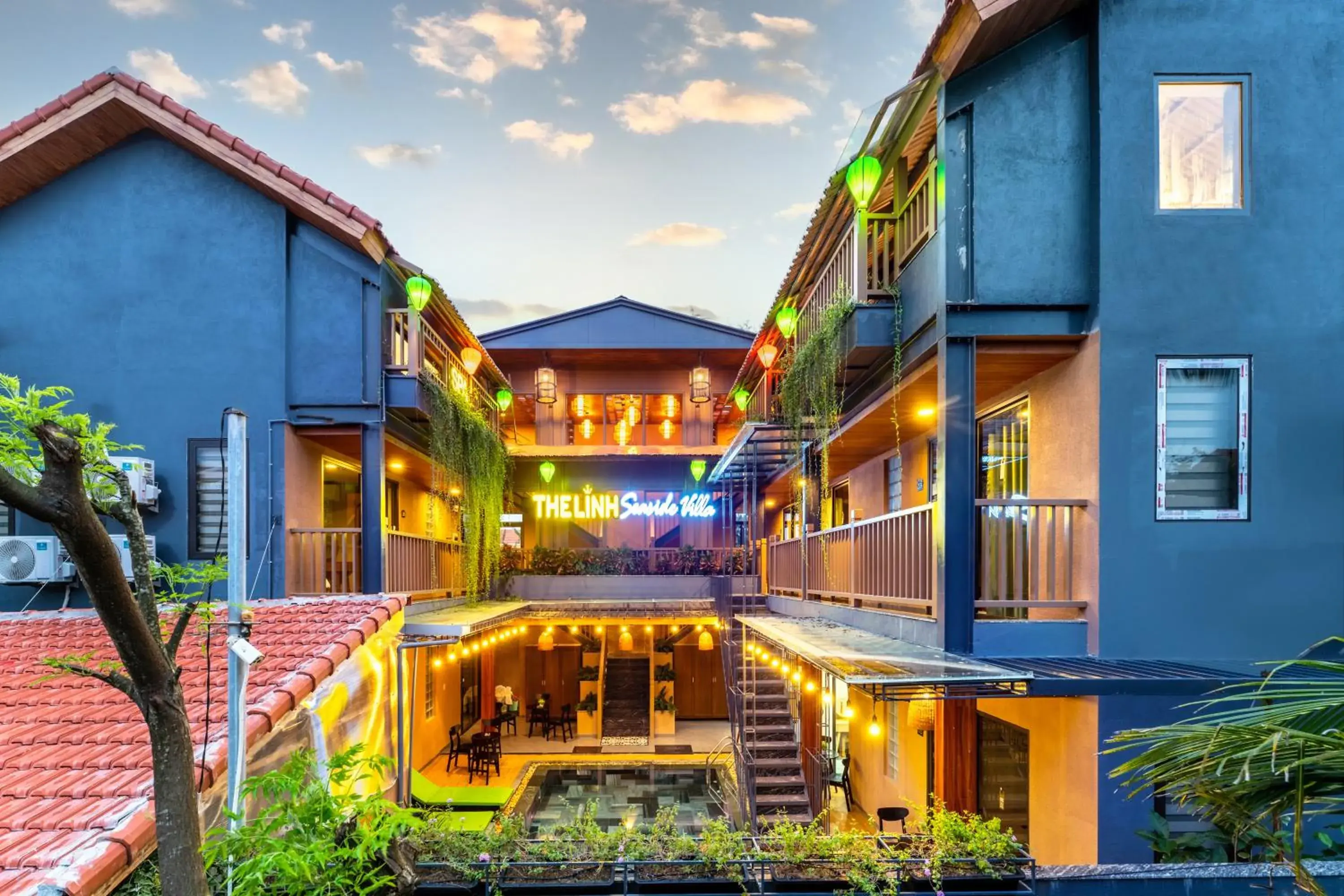 Property building in The Linh Seaside Villa Hoi An Property building in The Linh Seaside Villa Hoi An