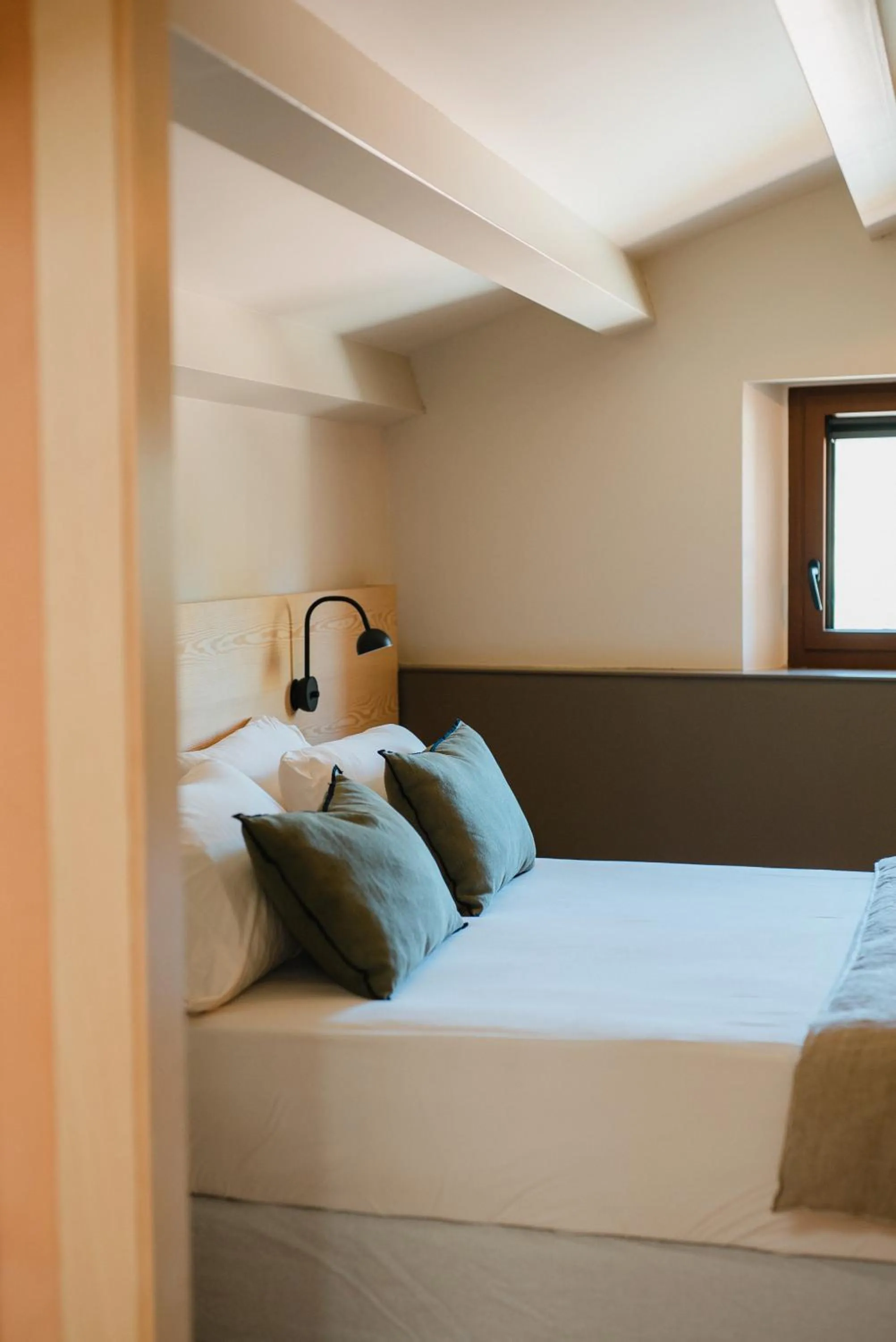 Bed in Hotel-Masia Can Farrés