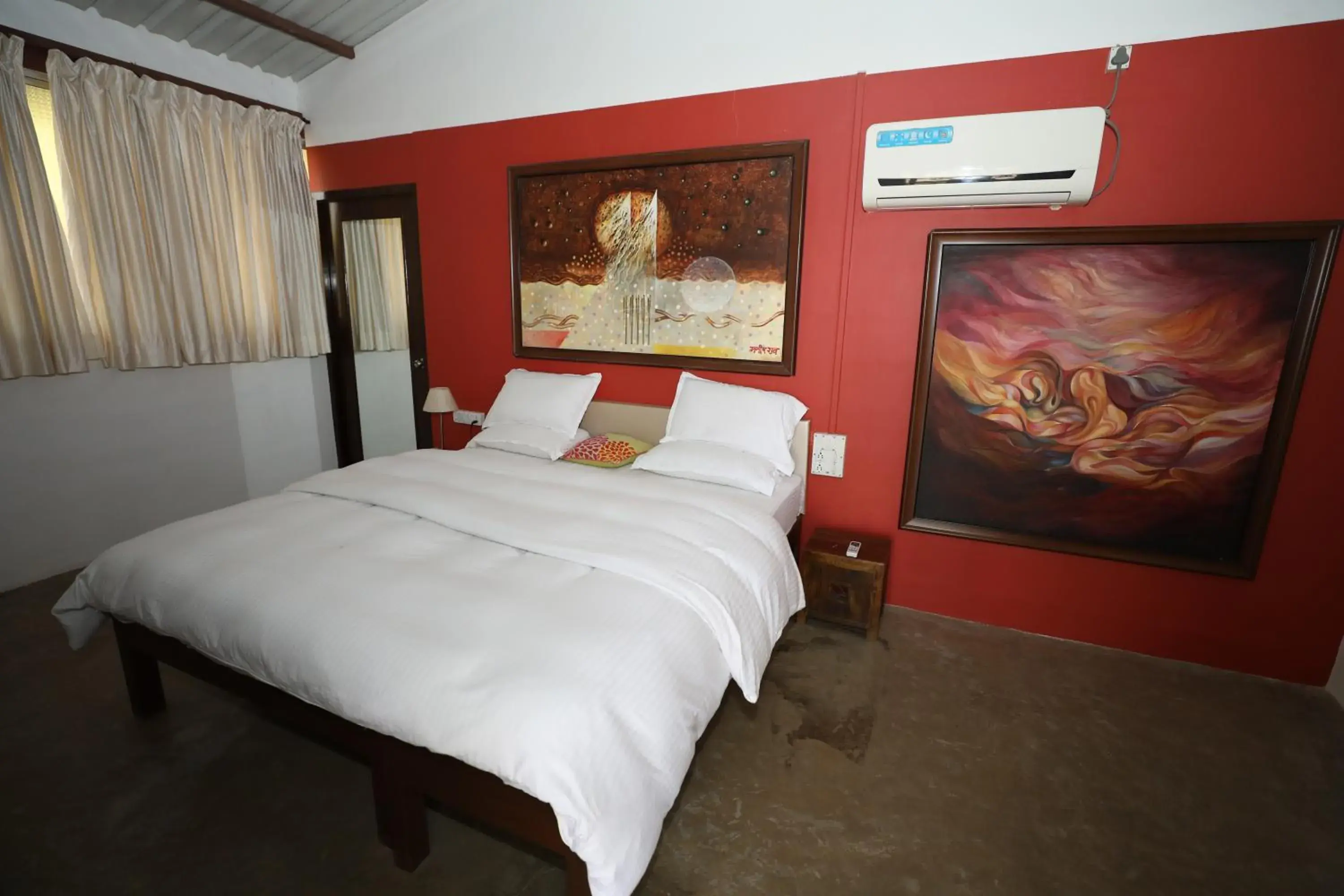 Bed in Aranya Phansad Resort Bed in Aranya Phansad Resort