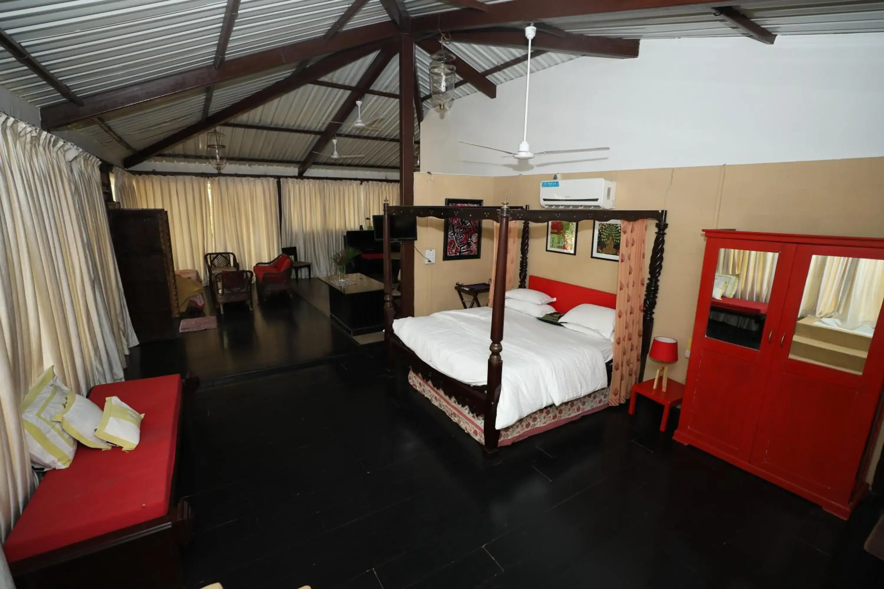 Bed in Aranya Phansad Resort Bed in Aranya Phansad Resort