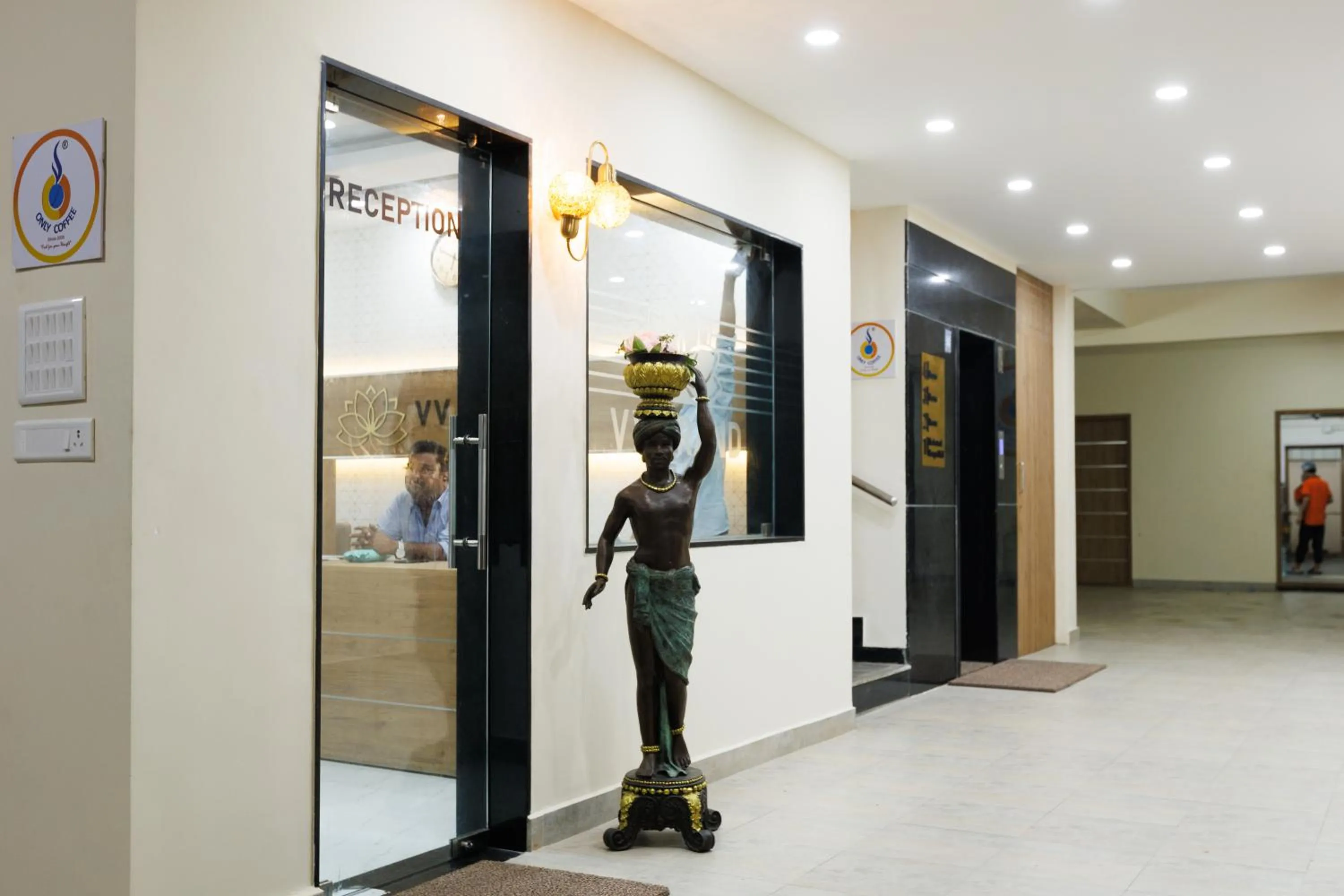 Lobby or reception in V V Grand