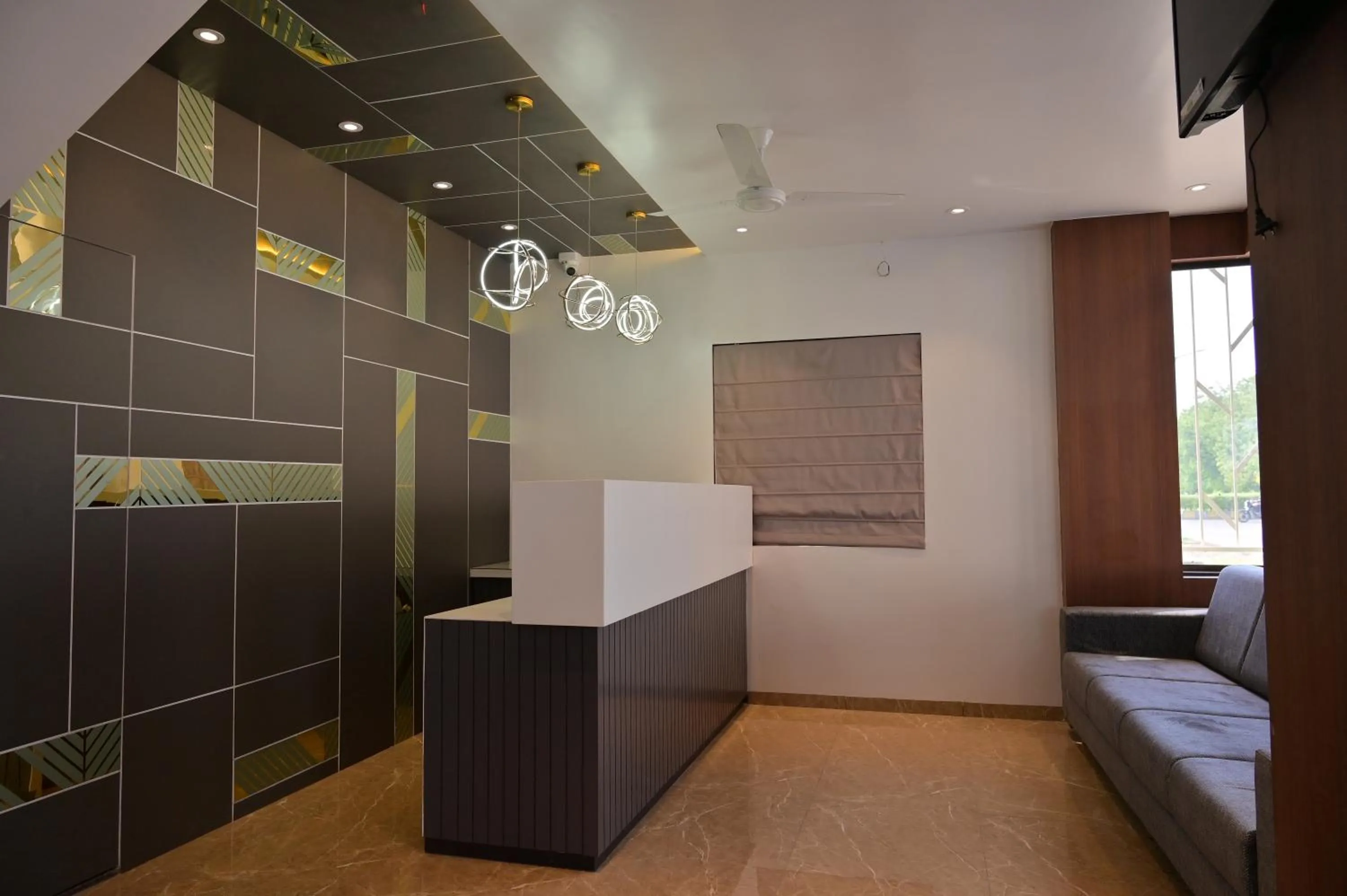 Lobby or reception in Hotel D Square