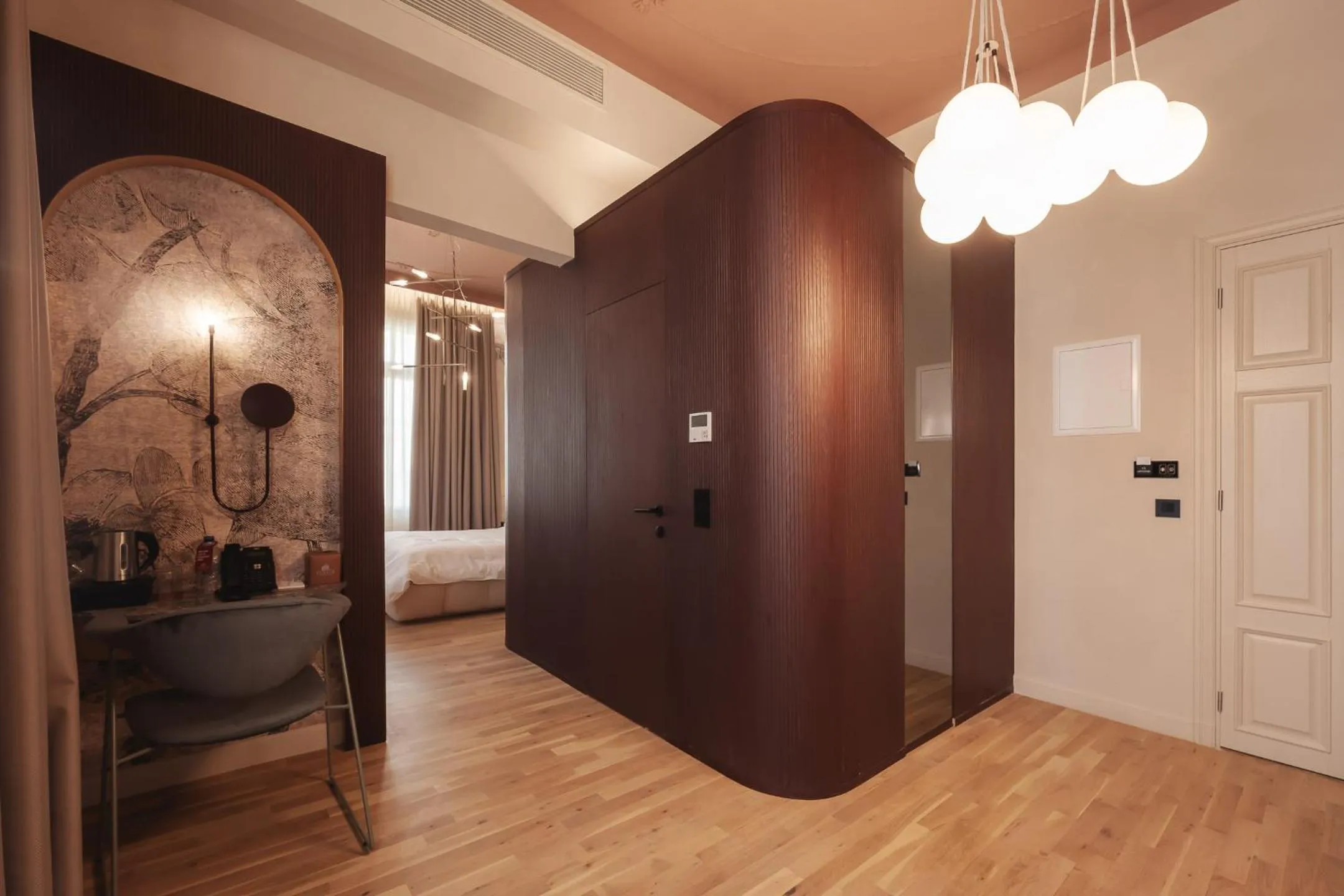 Seating area in Zenith Premium Suites