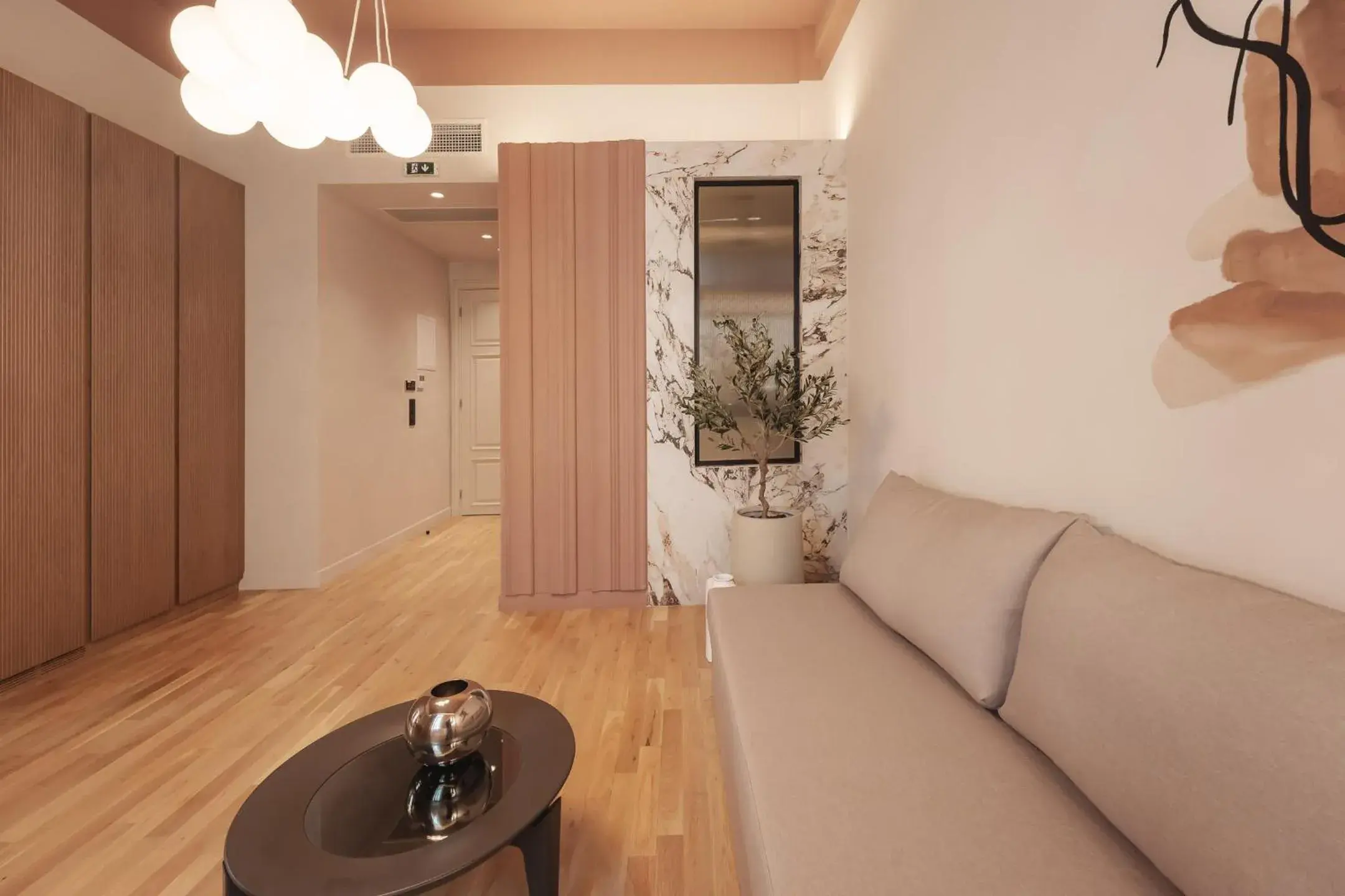 Seating area in Zenith Premium Suites Seating area in Zenith Premium Suites