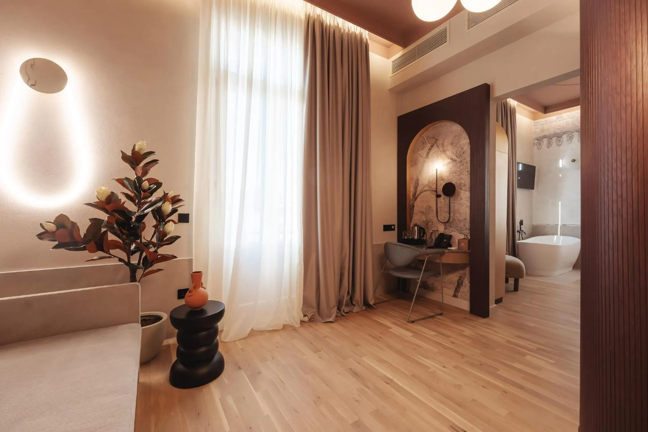 Seating area in Zenith Premium Suites