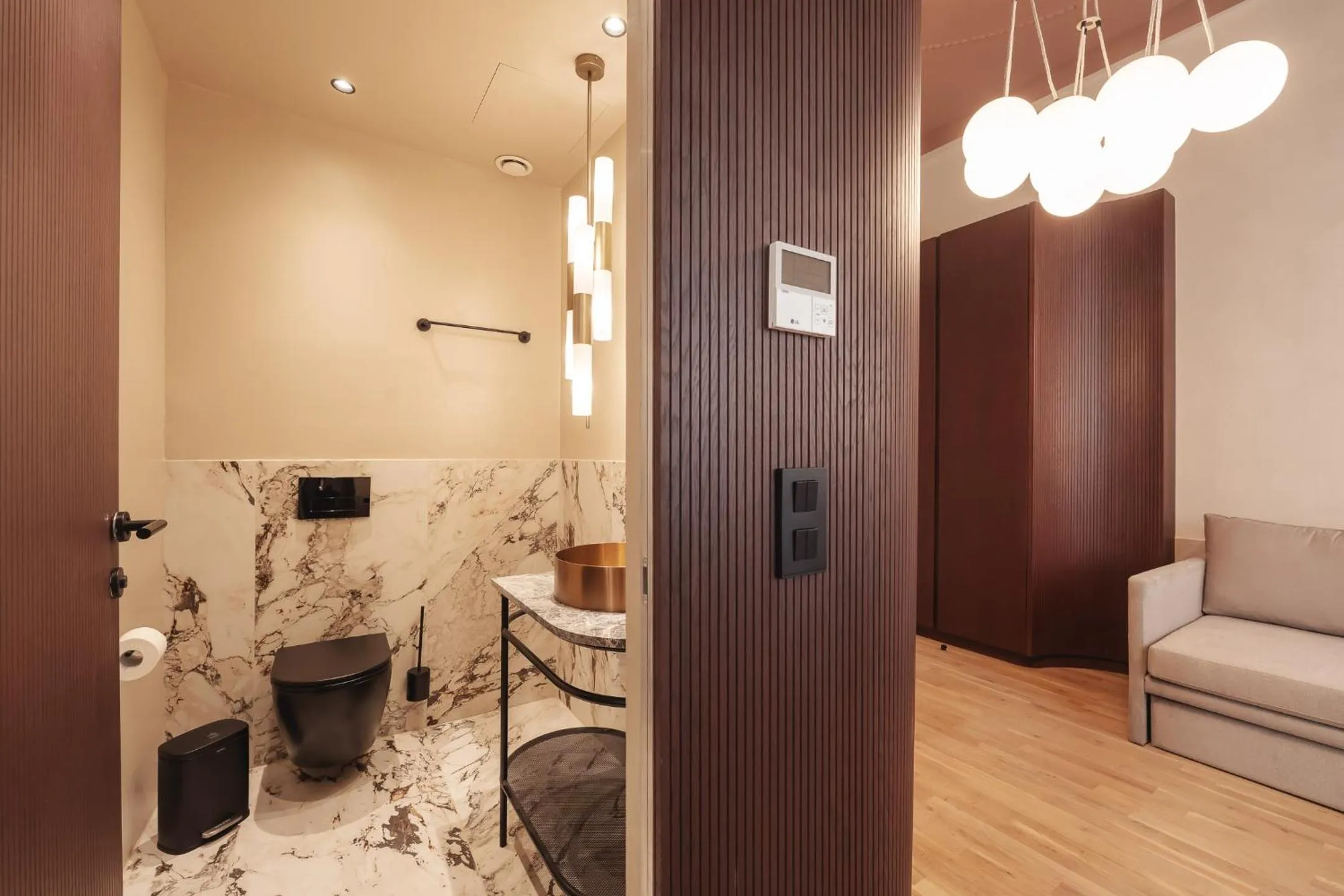 Toilet in Zenith Premium Suites