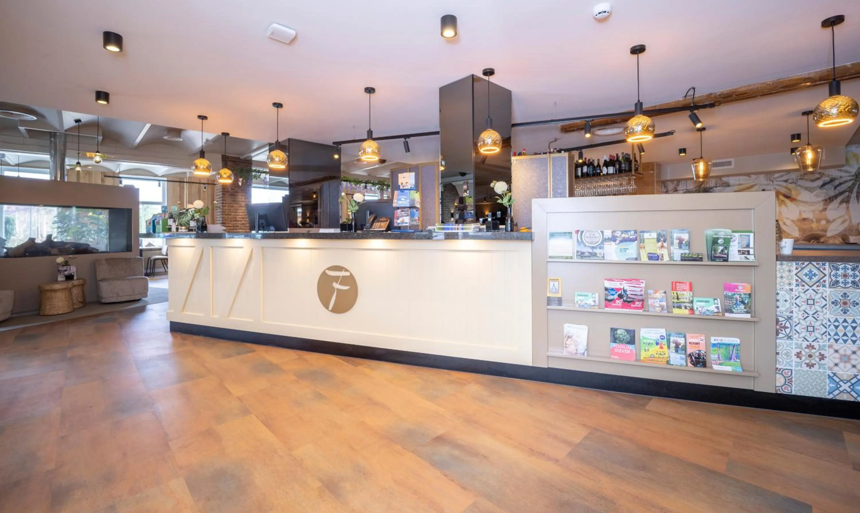 Lobby or reception in Fletcher Hotel-Restaurant de Borken
