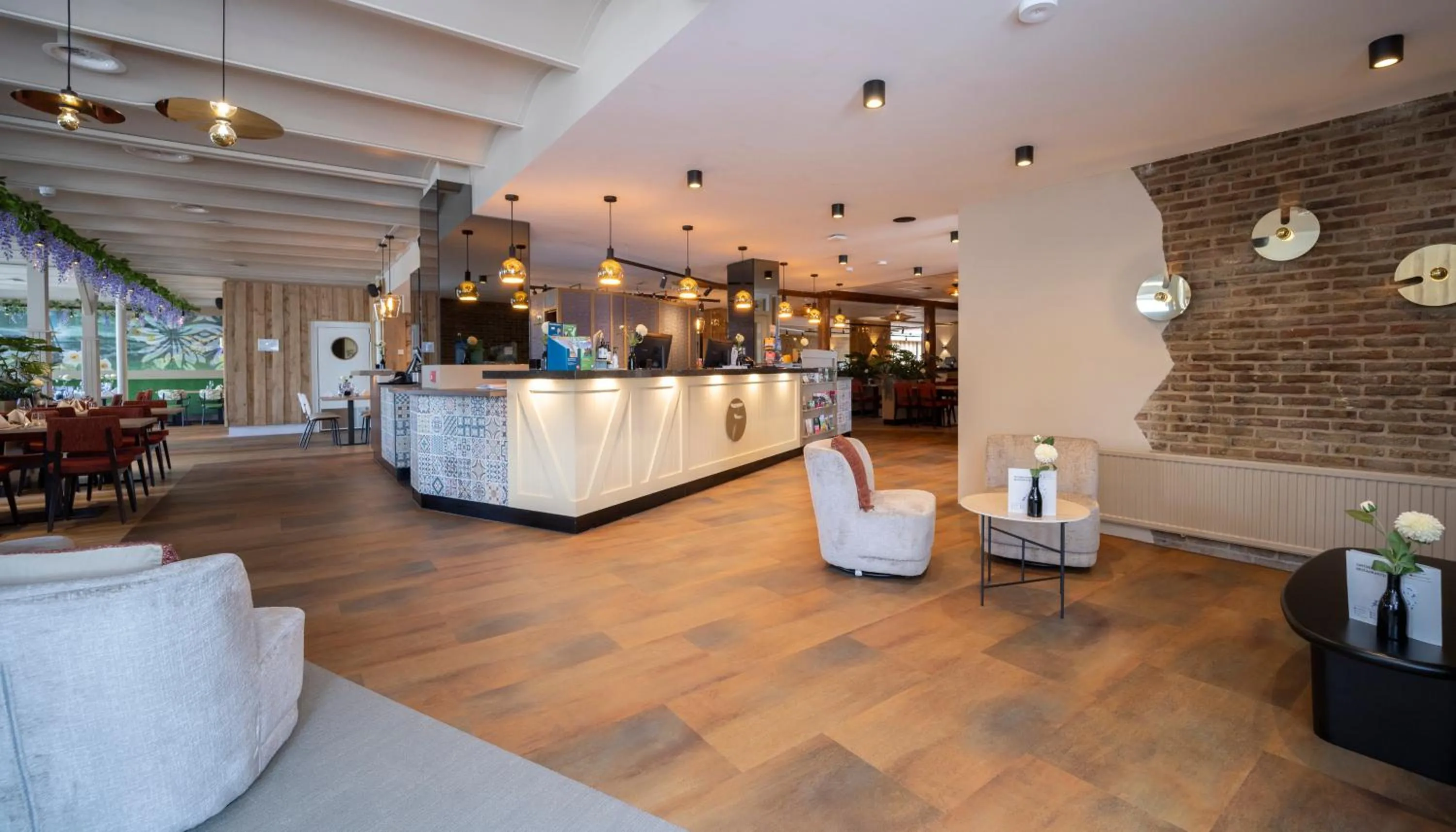 Lobby or reception in Fletcher Hotel-Restaurant de Borken
