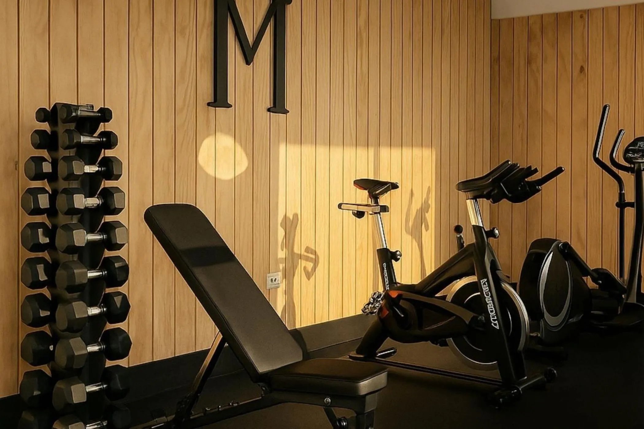 Fitness centre/facilities in Blue Marina Suites - Boutique Apartments