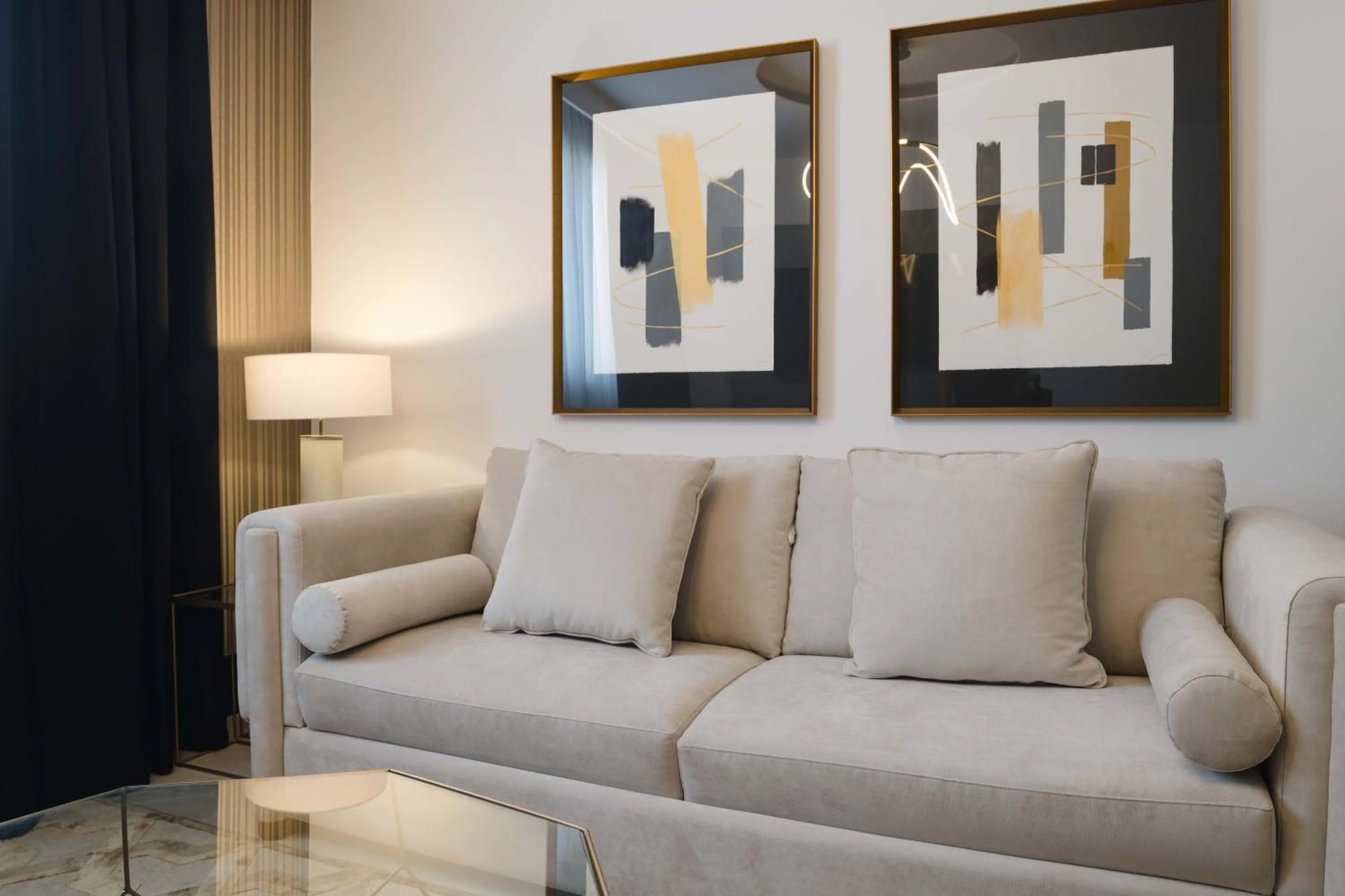 Living room in Blue Marina Suites - Boutique Apartments