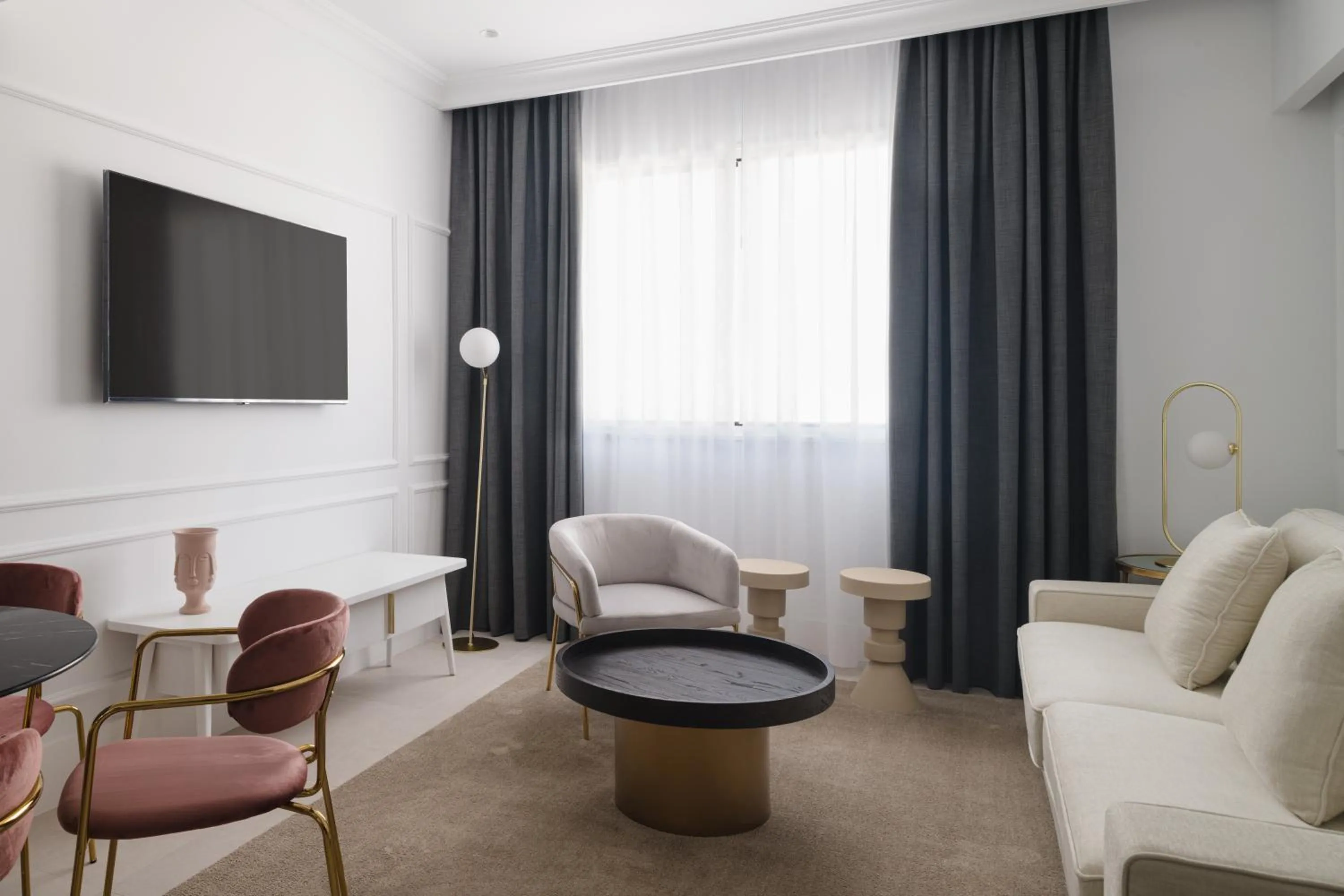 Living room in Blue Marina Suites - Boutique Apartments