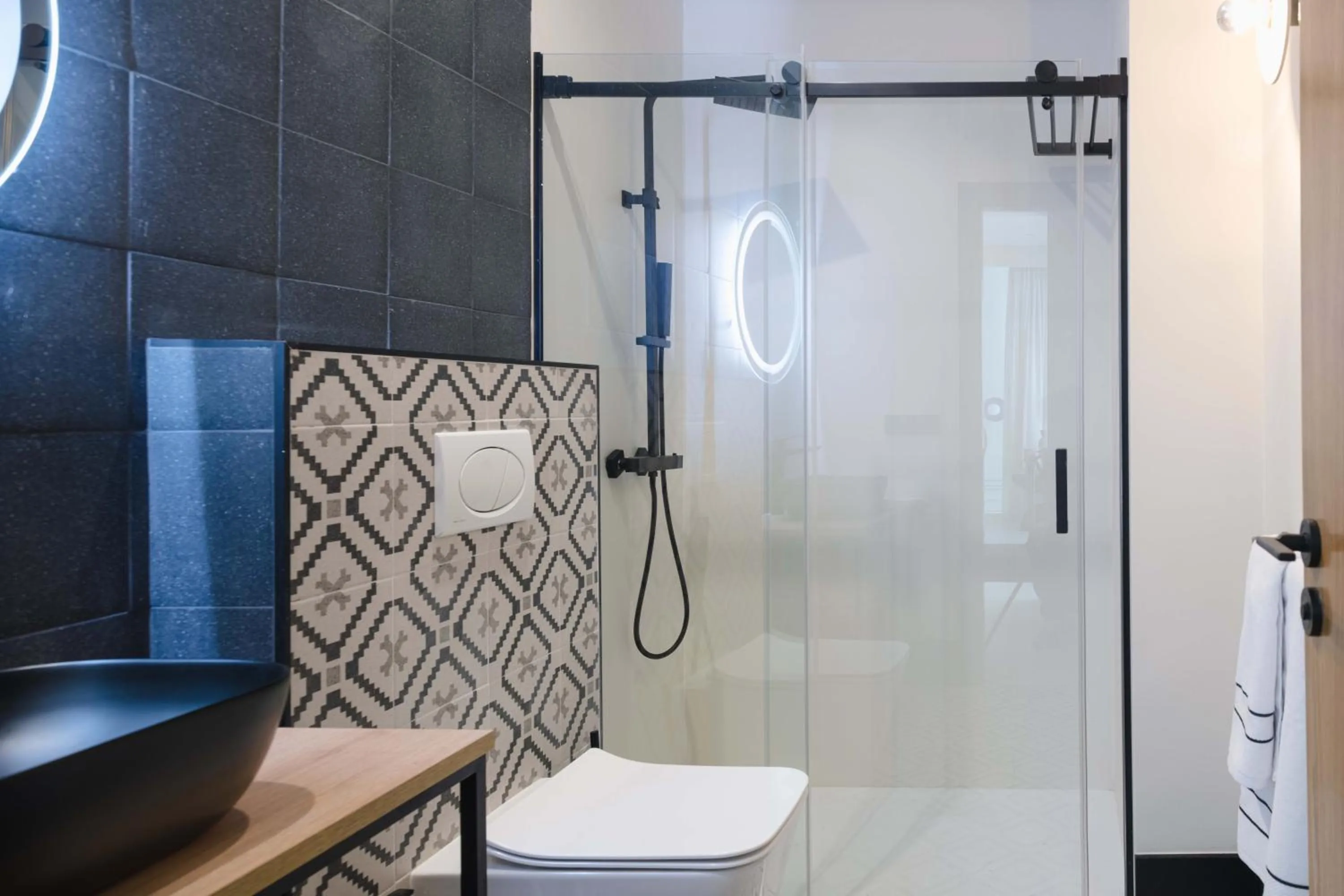 Shower in Blue Marina Suites - Boutique Apartments